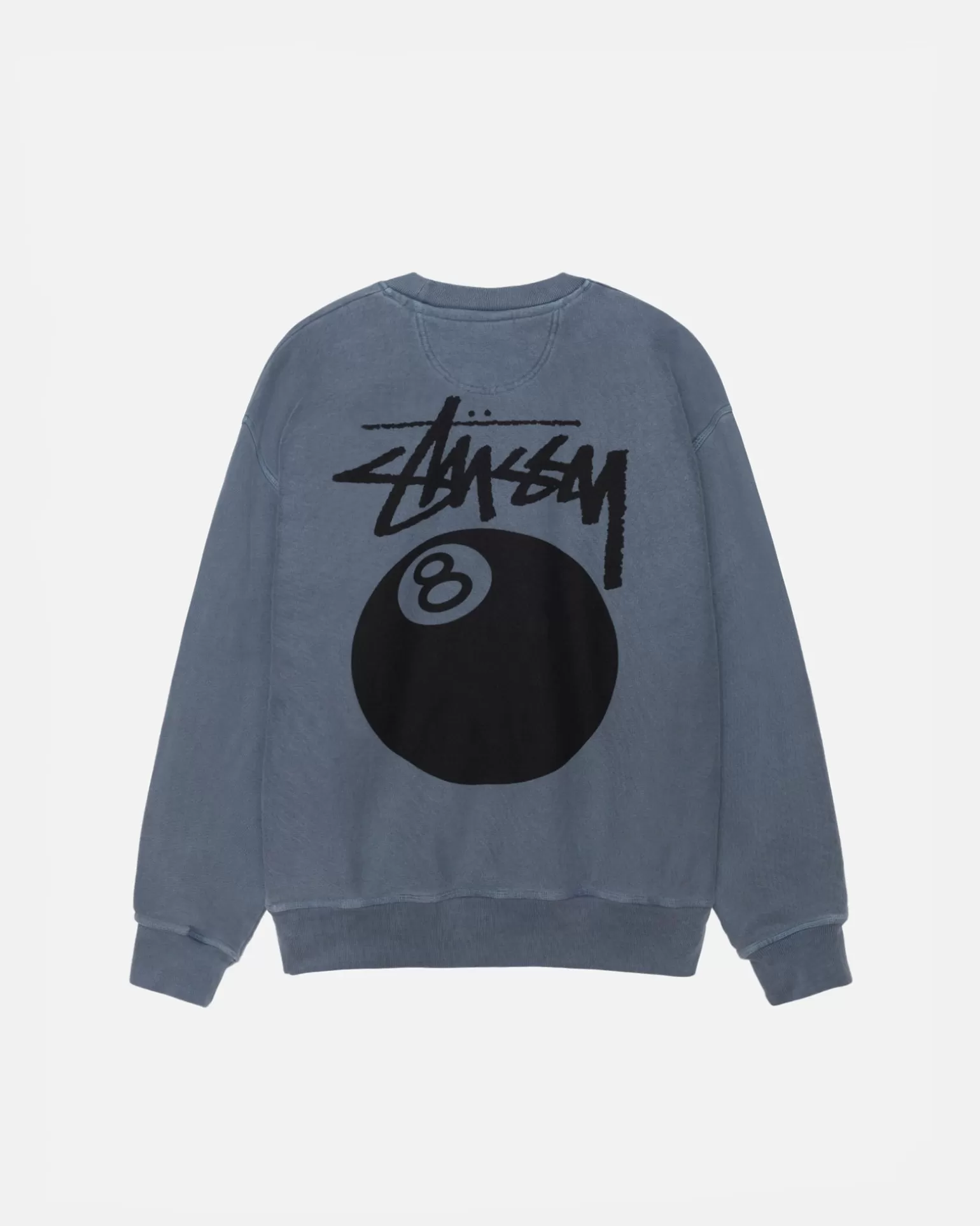 Cheap Stüssy 8 BALL CREW PIGMENT DYED Navy