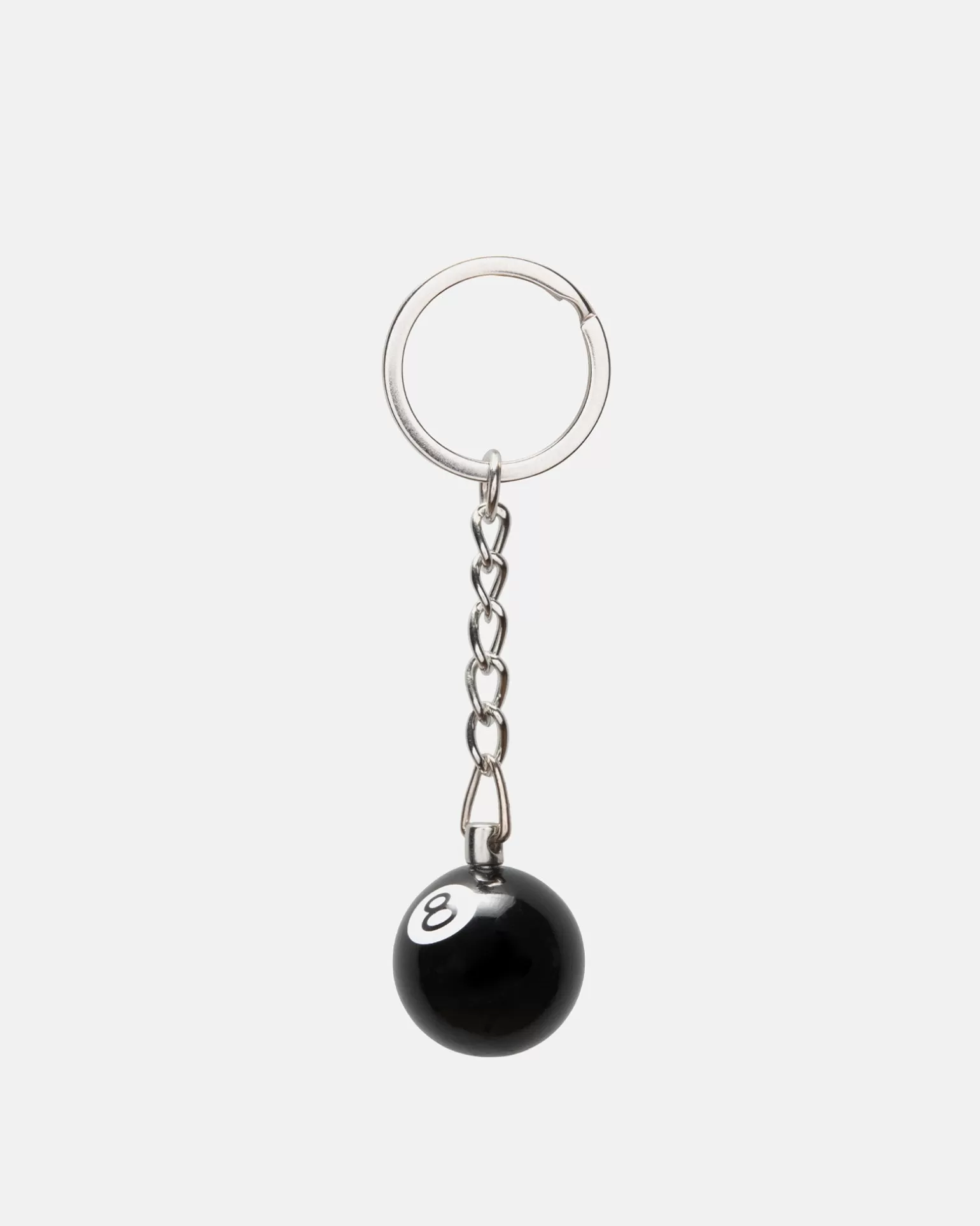 Fashion Stüssy 8 BALL KEYCHAIN