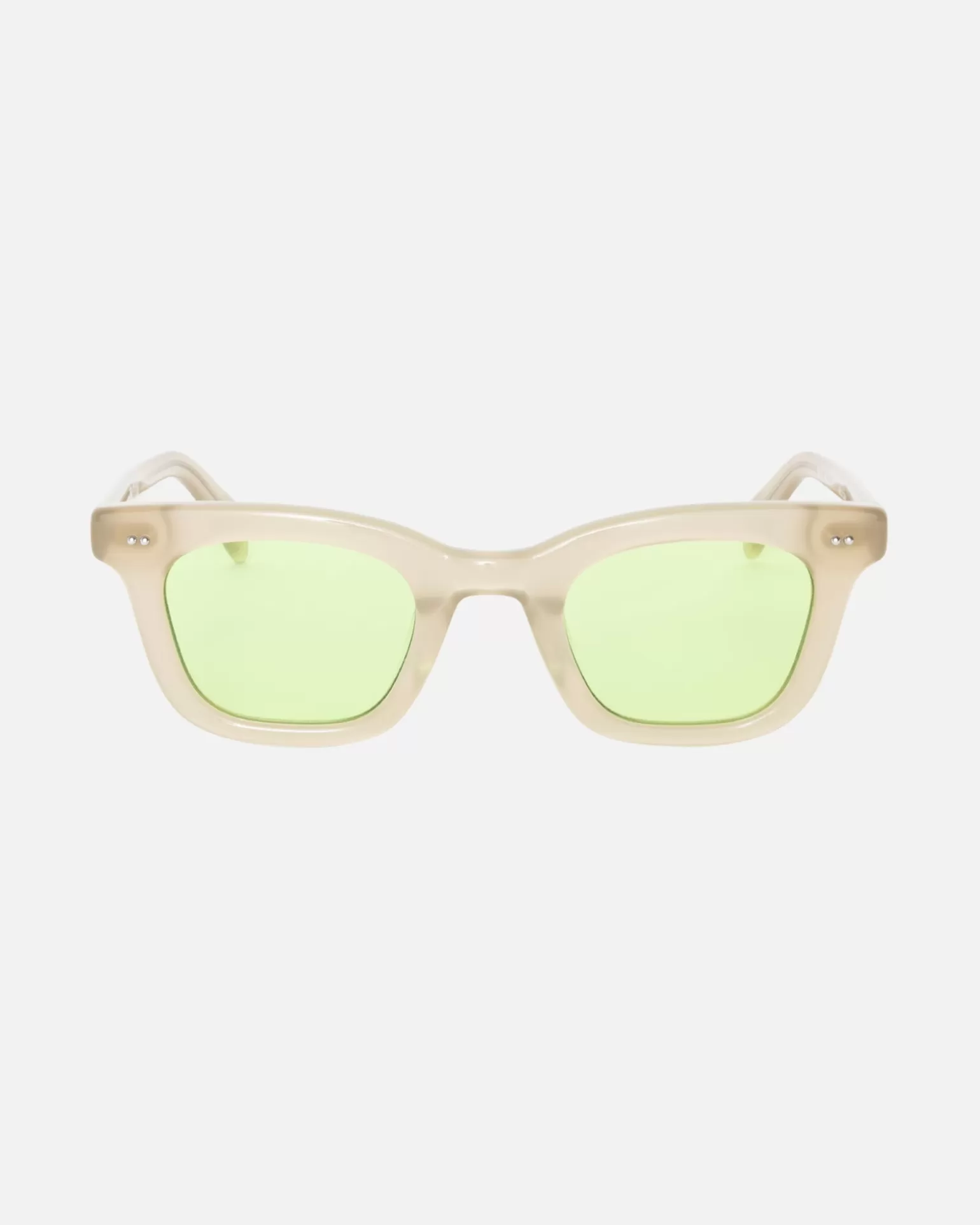 Store Stüssy ACE SUNGLASSES Bone / Lime