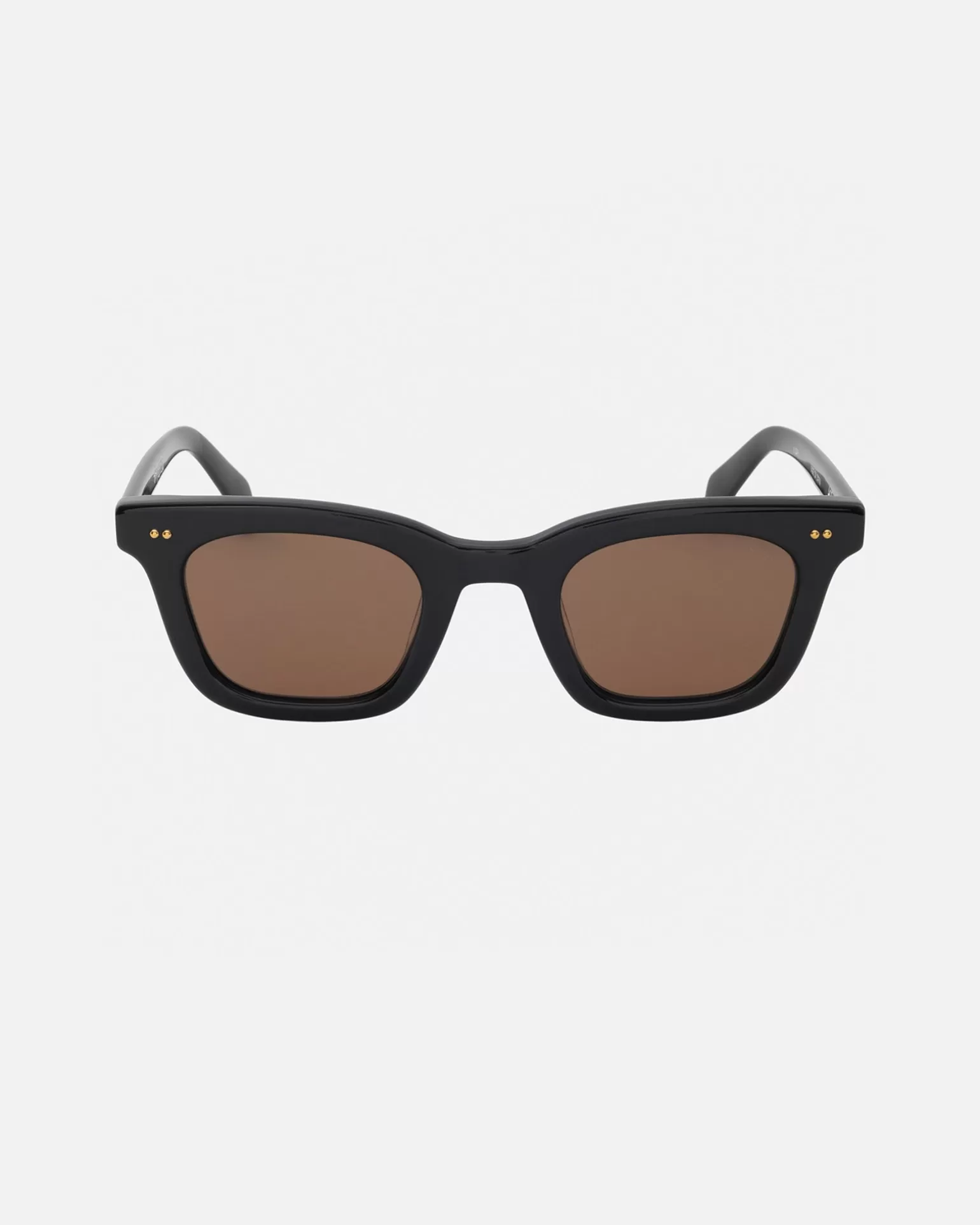 Fashion Stüssy ACE SUNGLASSES Black / Brown Lens