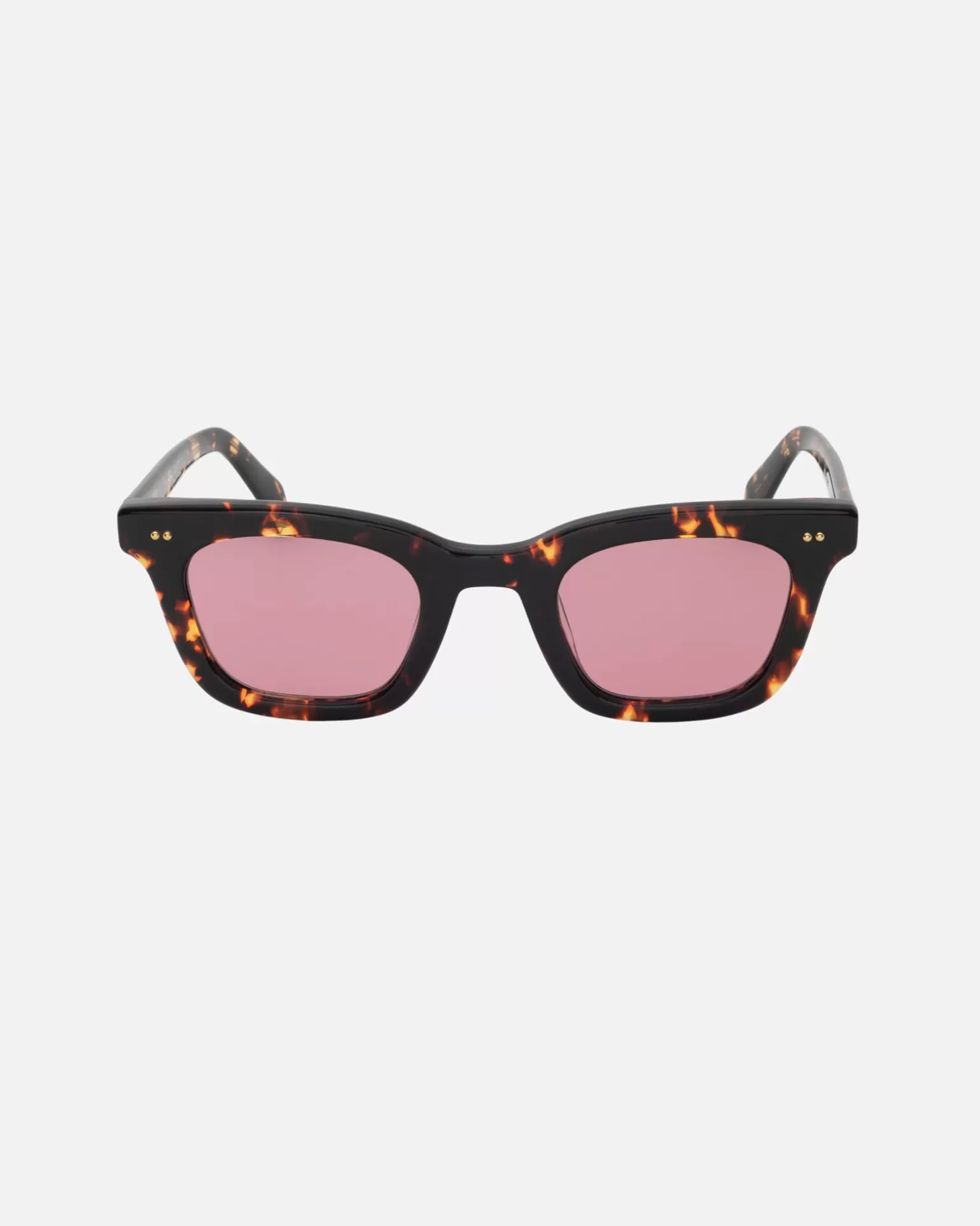 Fashion Stüssy ACE SUNGLASSES Tortoise / Pink Lens