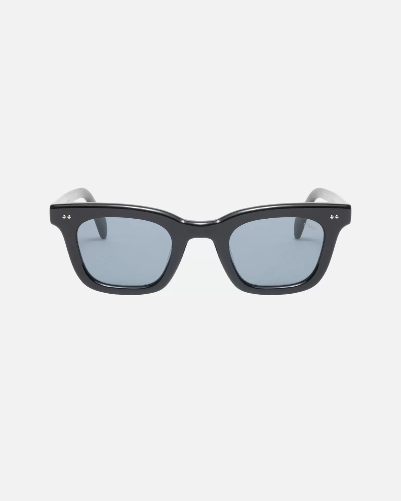 Online Stüssy ACE SUNGLASSES Black/Blue Lens