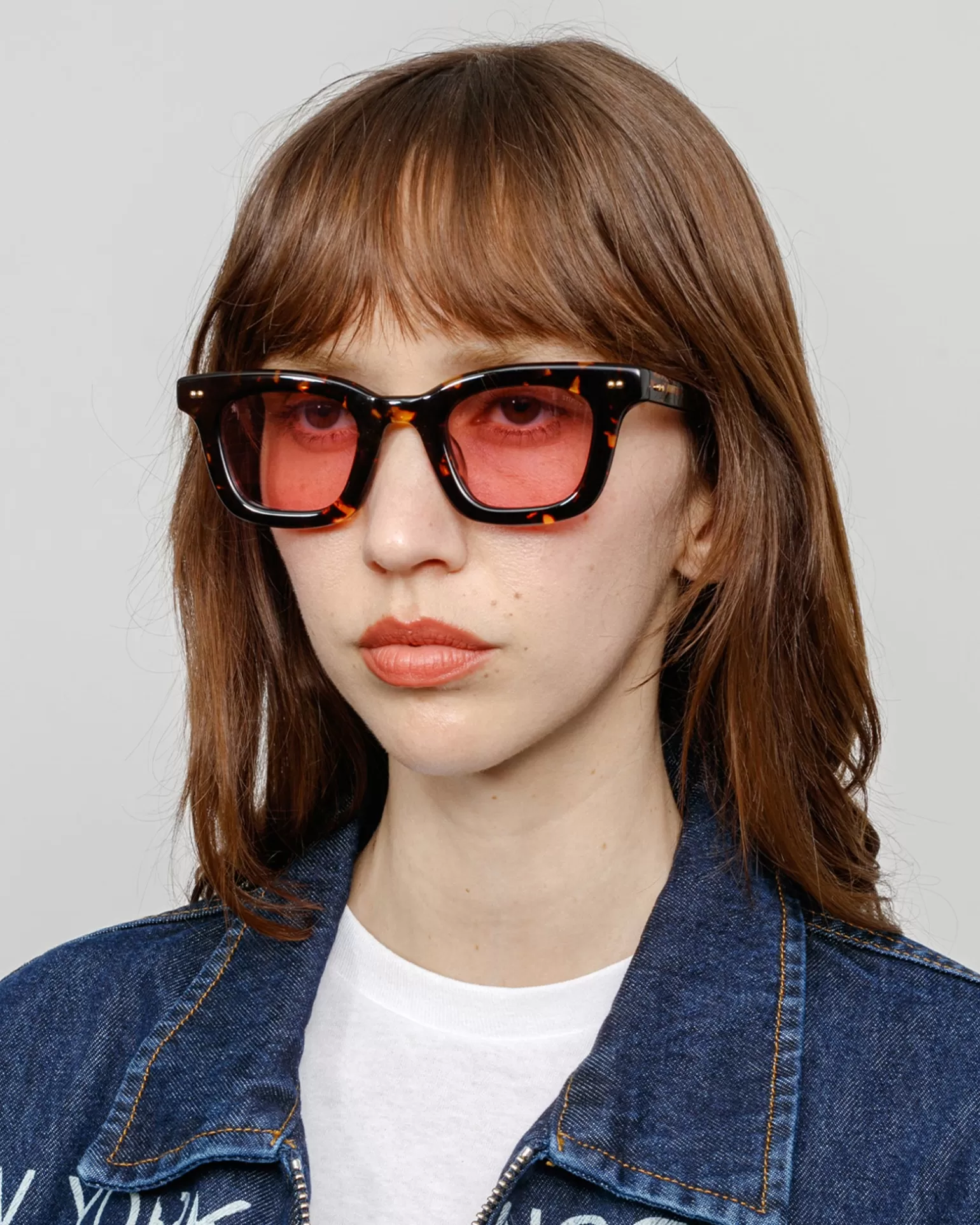 Fashion Stüssy ACE SUNGLASSES Tortoise / Pink Lens