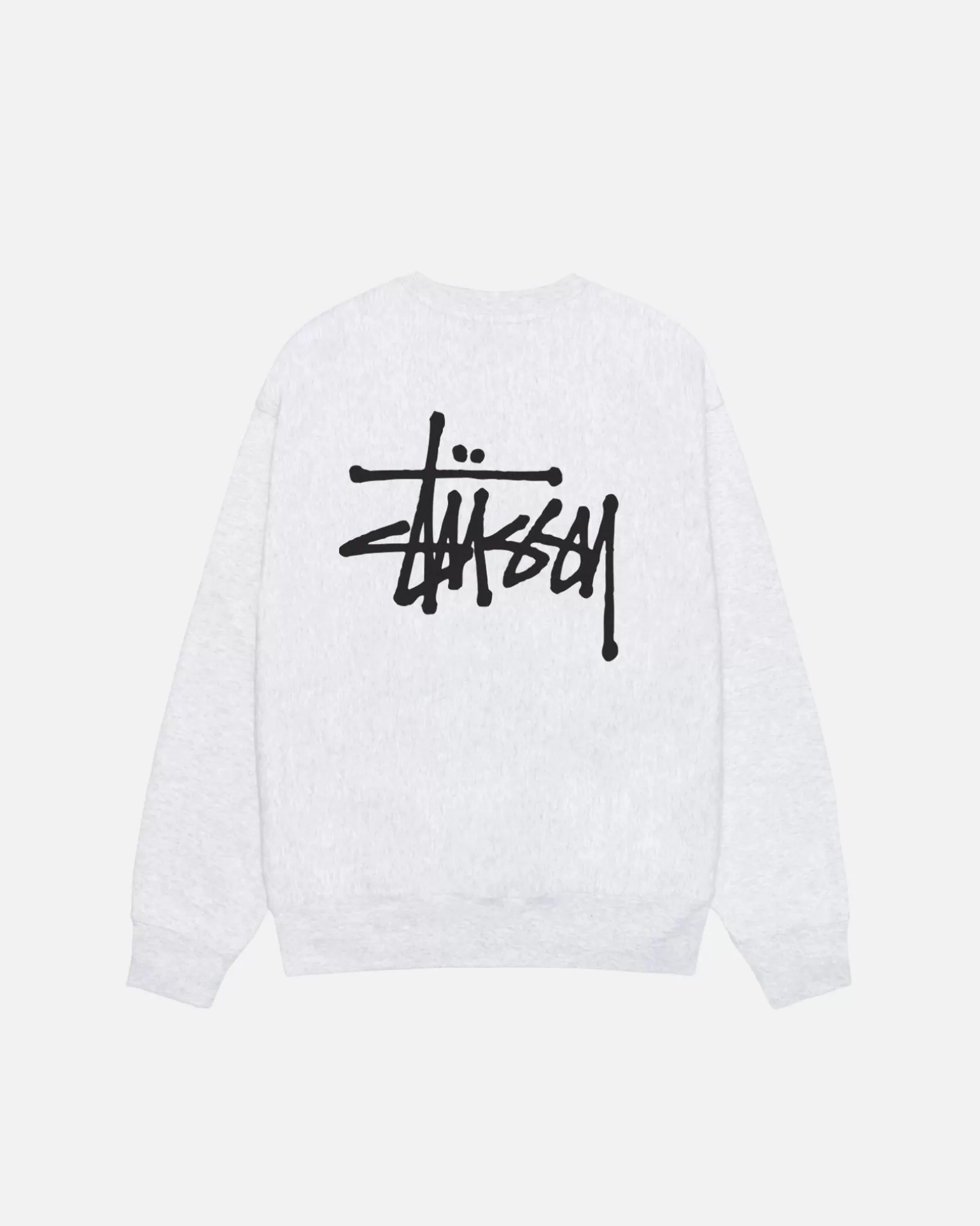 Cheap Stüssy BASIC STÜSSY CREW Ash Heather