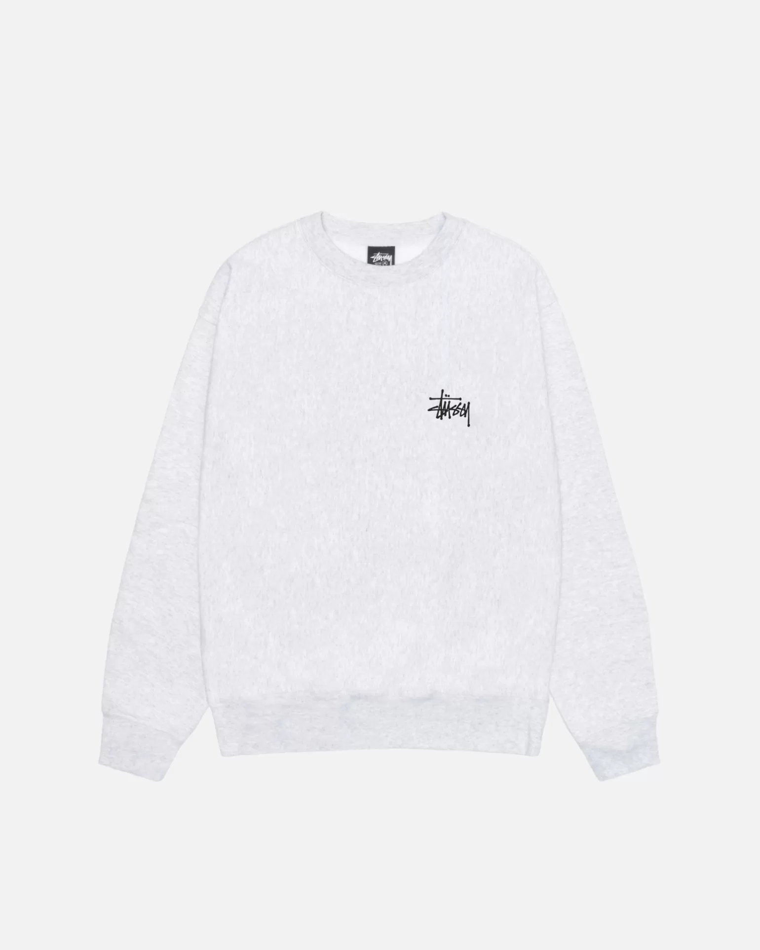 Cheap Stüssy BASIC STÜSSY CREW Ash Heather