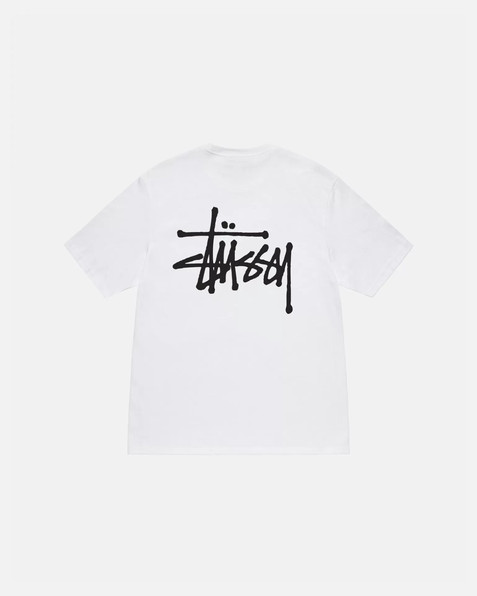 Online Stüssy BASIC STÜSSY TEE White