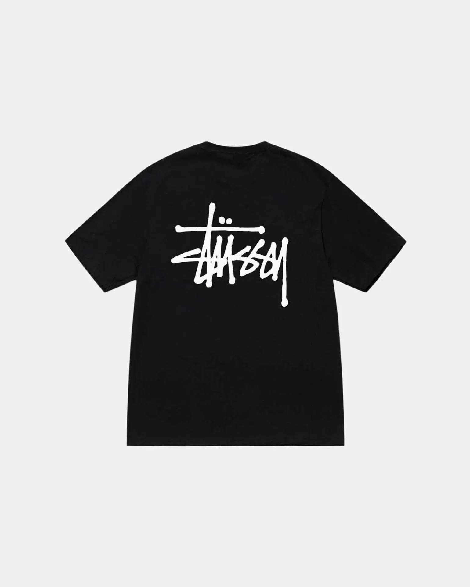 Flash Sale Stüssy BASIC STÜSSY TEE Black