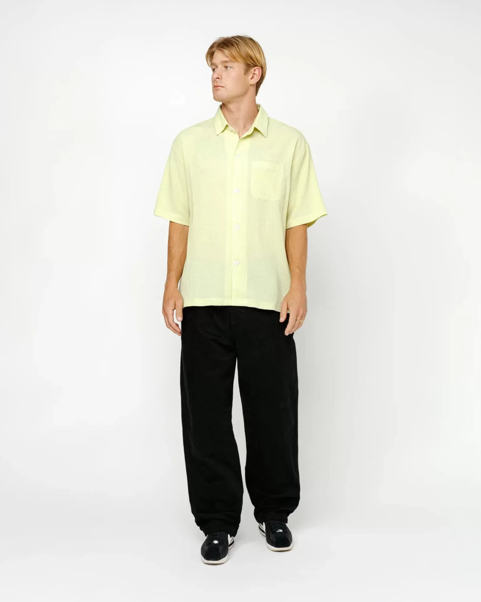 Best Sale Stüssy BEACH PANT BRUSHED COTTON Black
