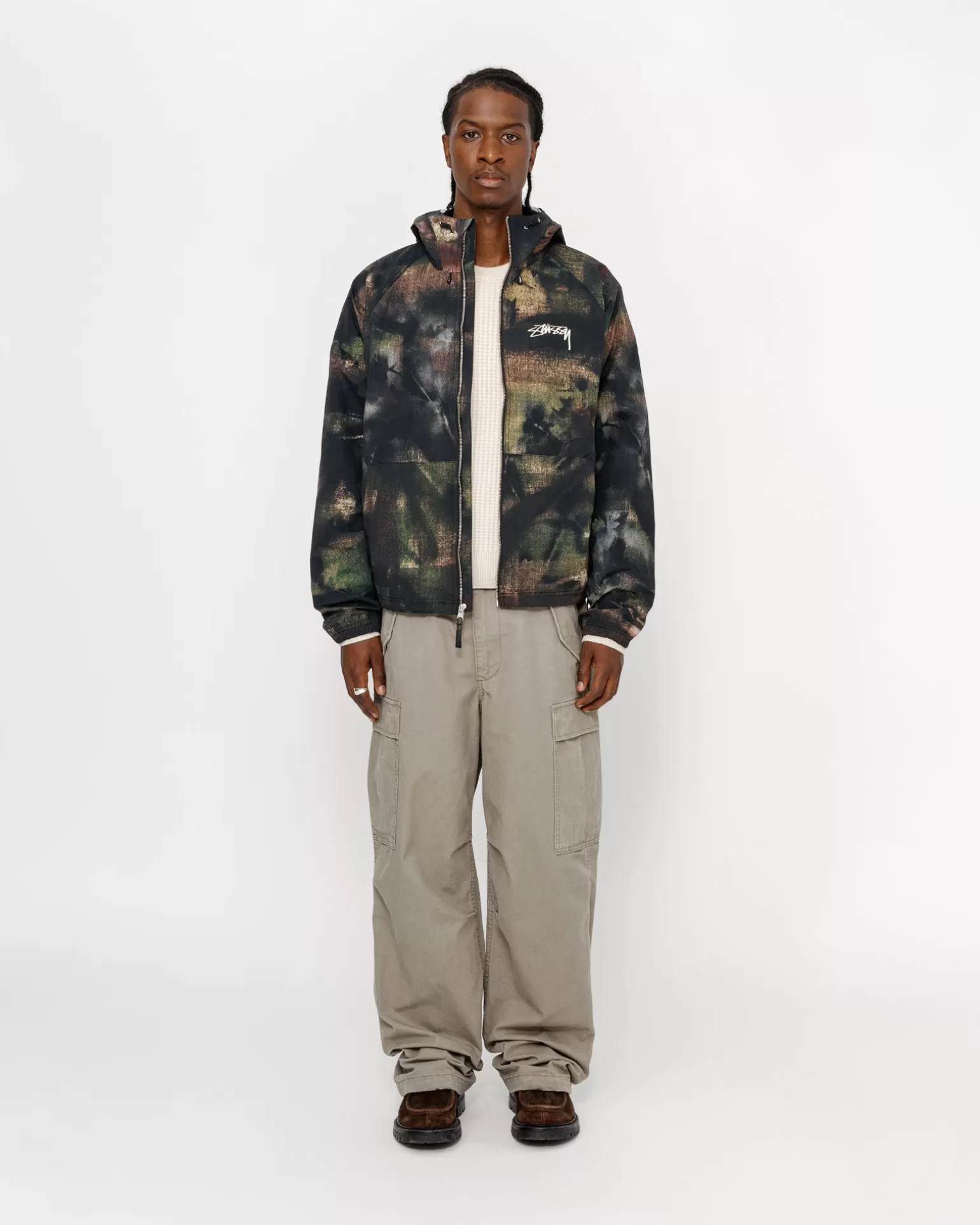 Online Stüssy BEACH SHELL STENPAT CAMO Fortine