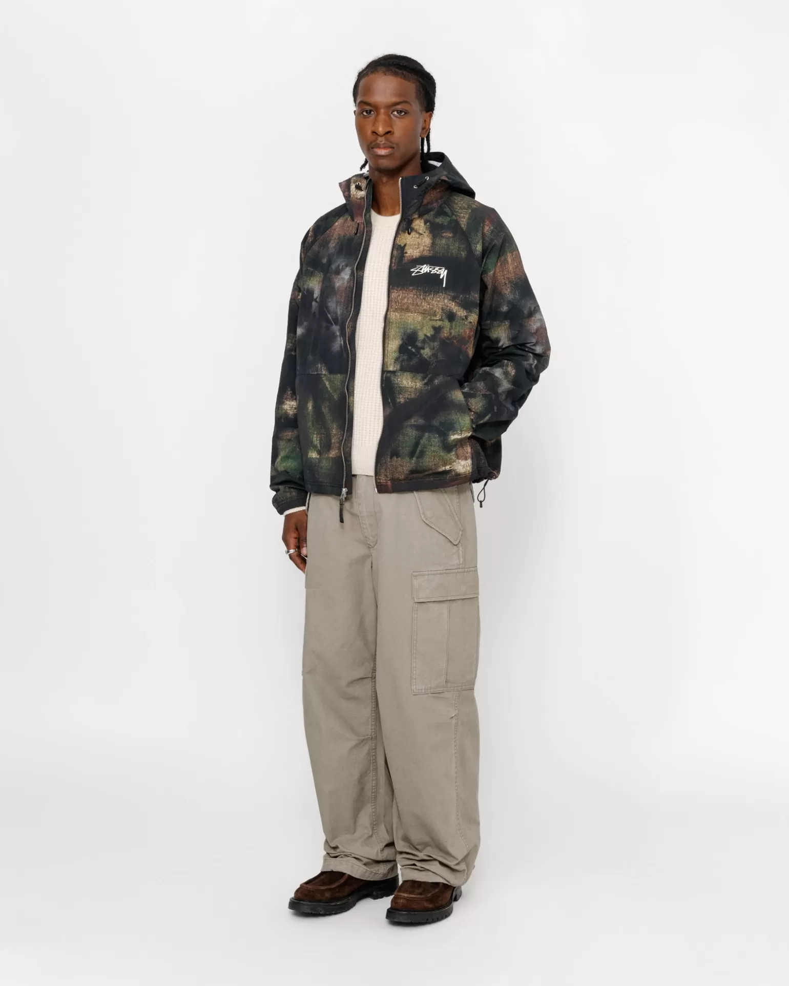 Online Stüssy BEACH SHELL STENPAT CAMO Fortine