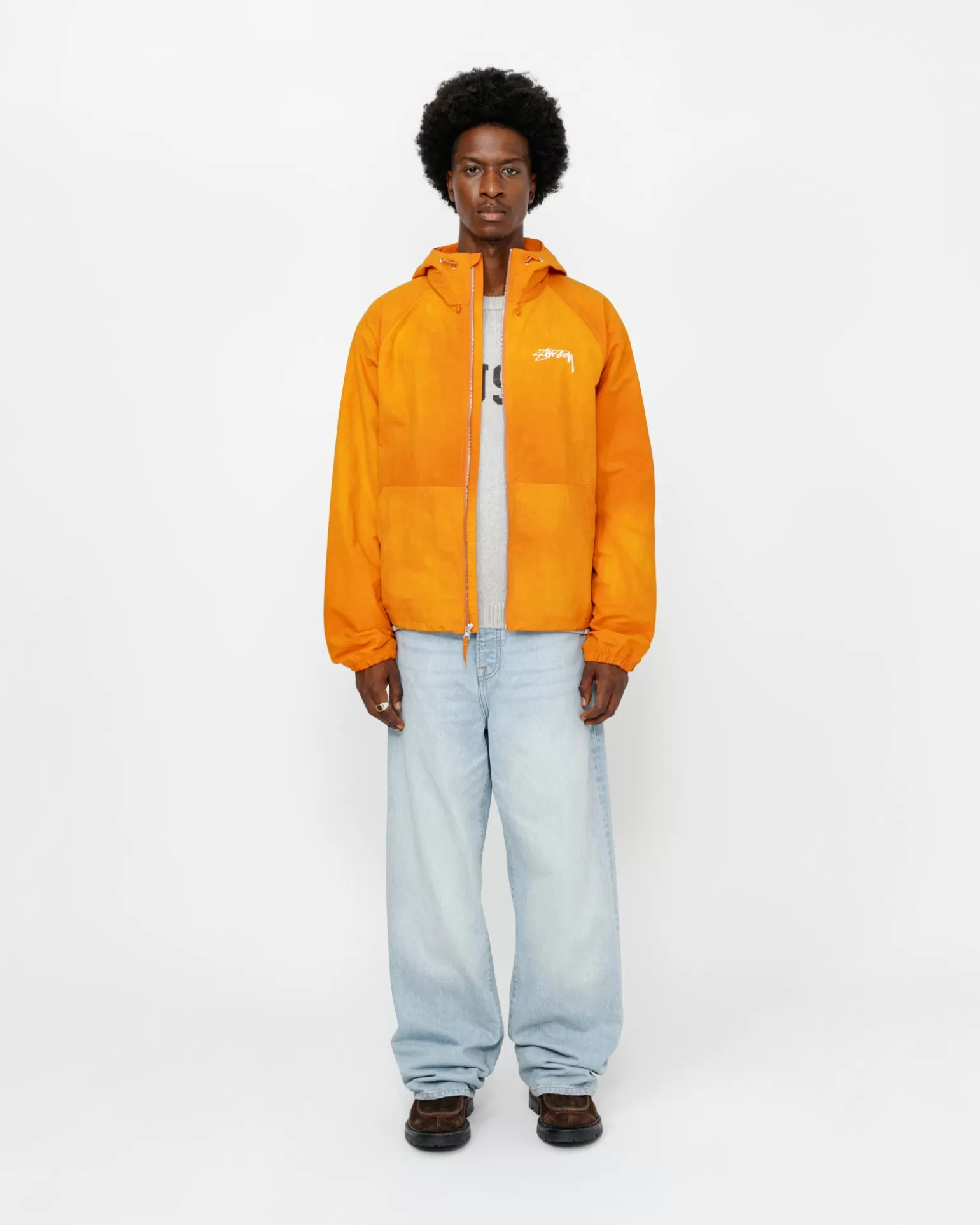 Cheap Stüssy BEACH SHELL WAVE DYE Orange