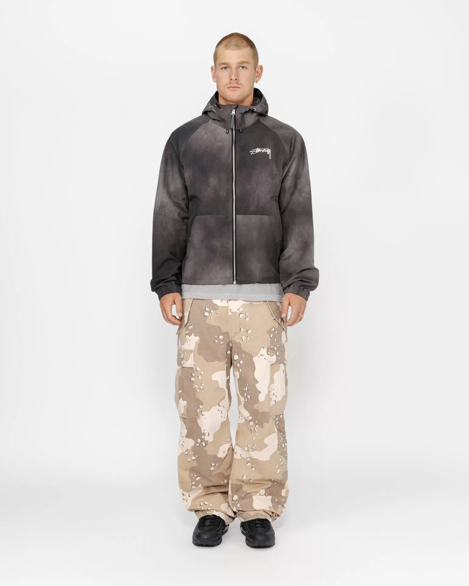 Clearance Stüssy BEACH SHELL WAVE DYE Black