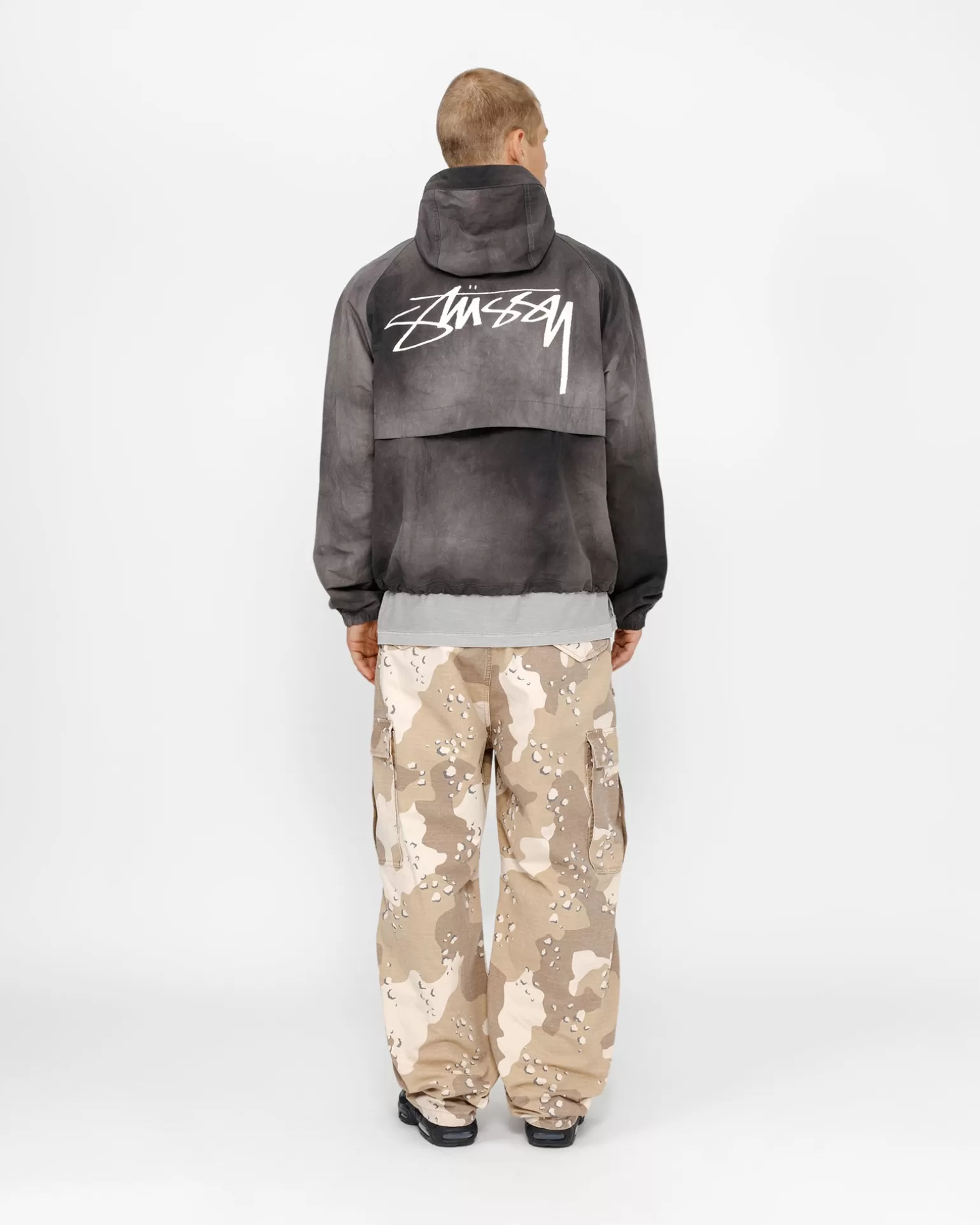 Clearance Stüssy BEACH SHELL WAVE DYE Black