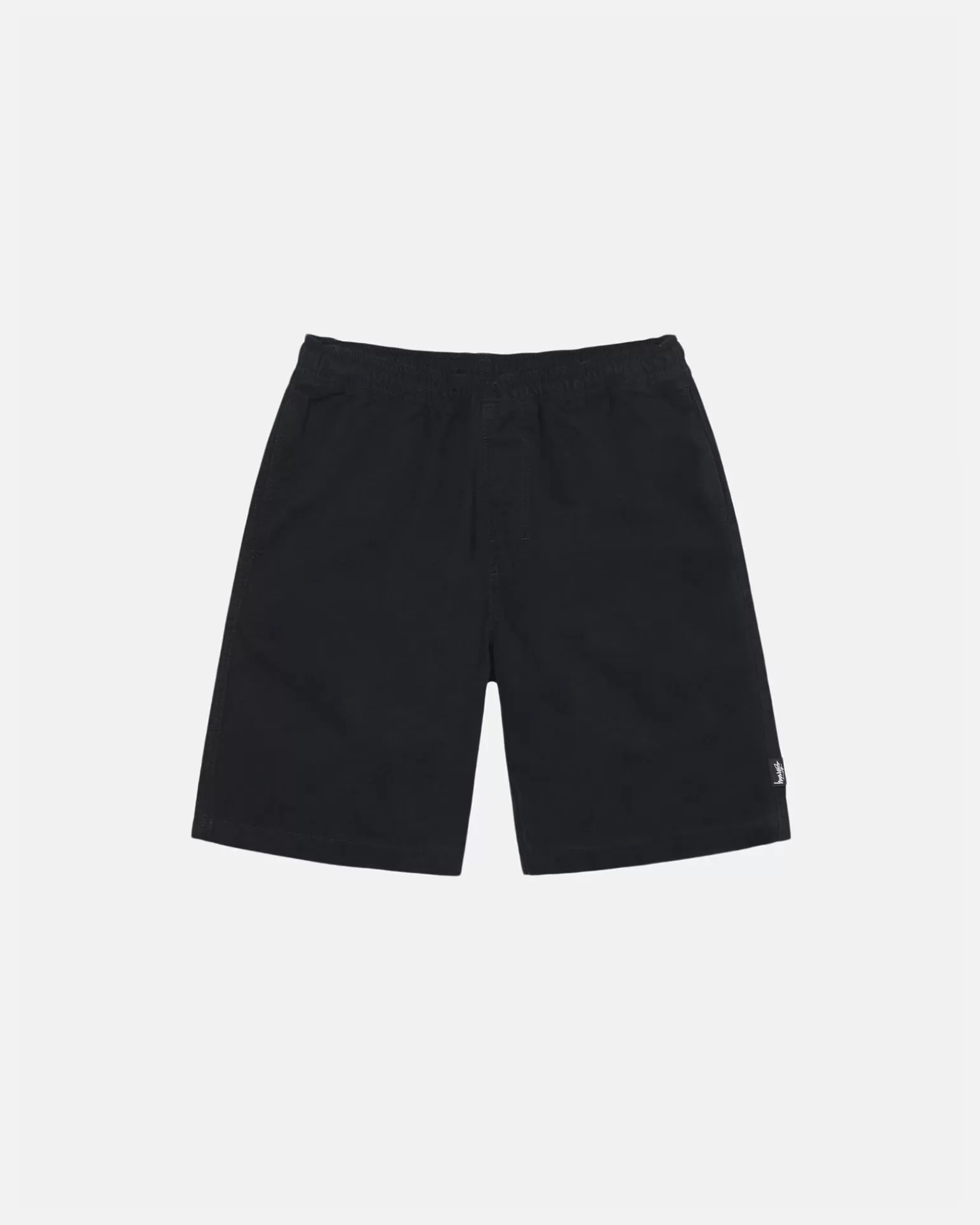Discount Stüssy BEACH SHORT BRUSHED COTTON Black