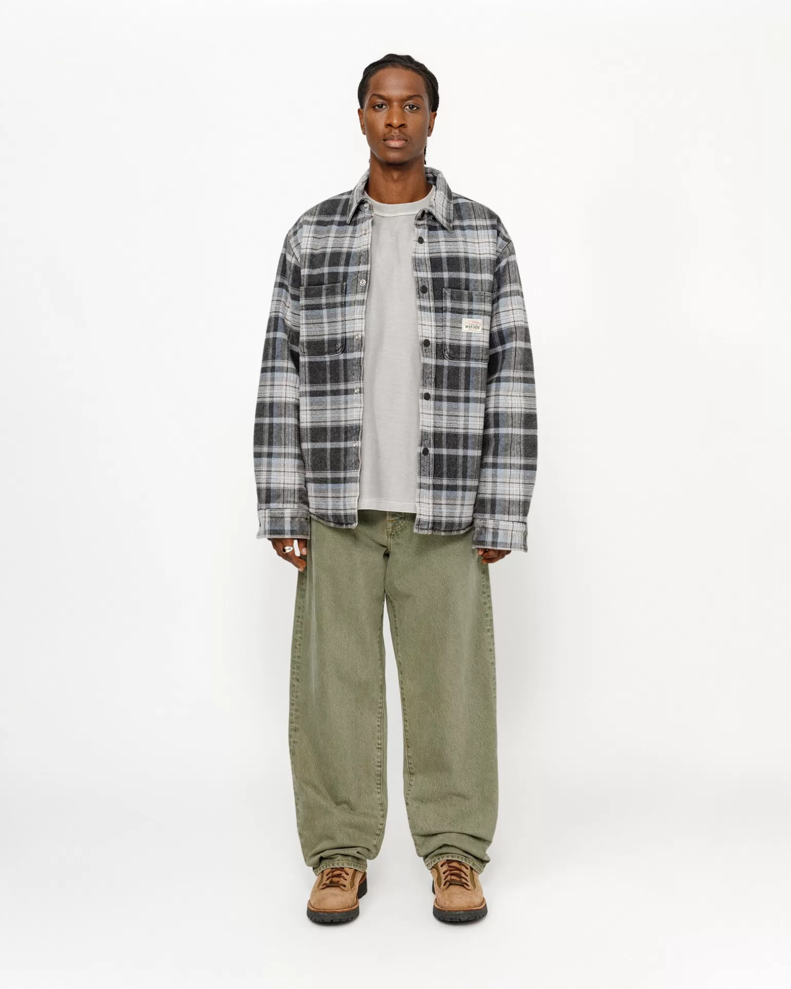 Outlet Stüssy BIG OL' JEAN DENIM Faded Army