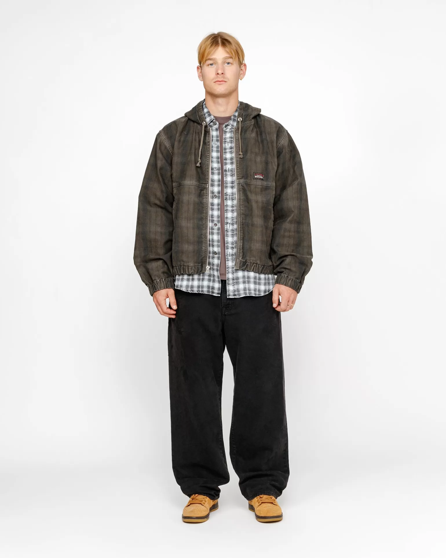 Best Stüssy BIG OL' JEAN WASHED CANVAS Washed Black