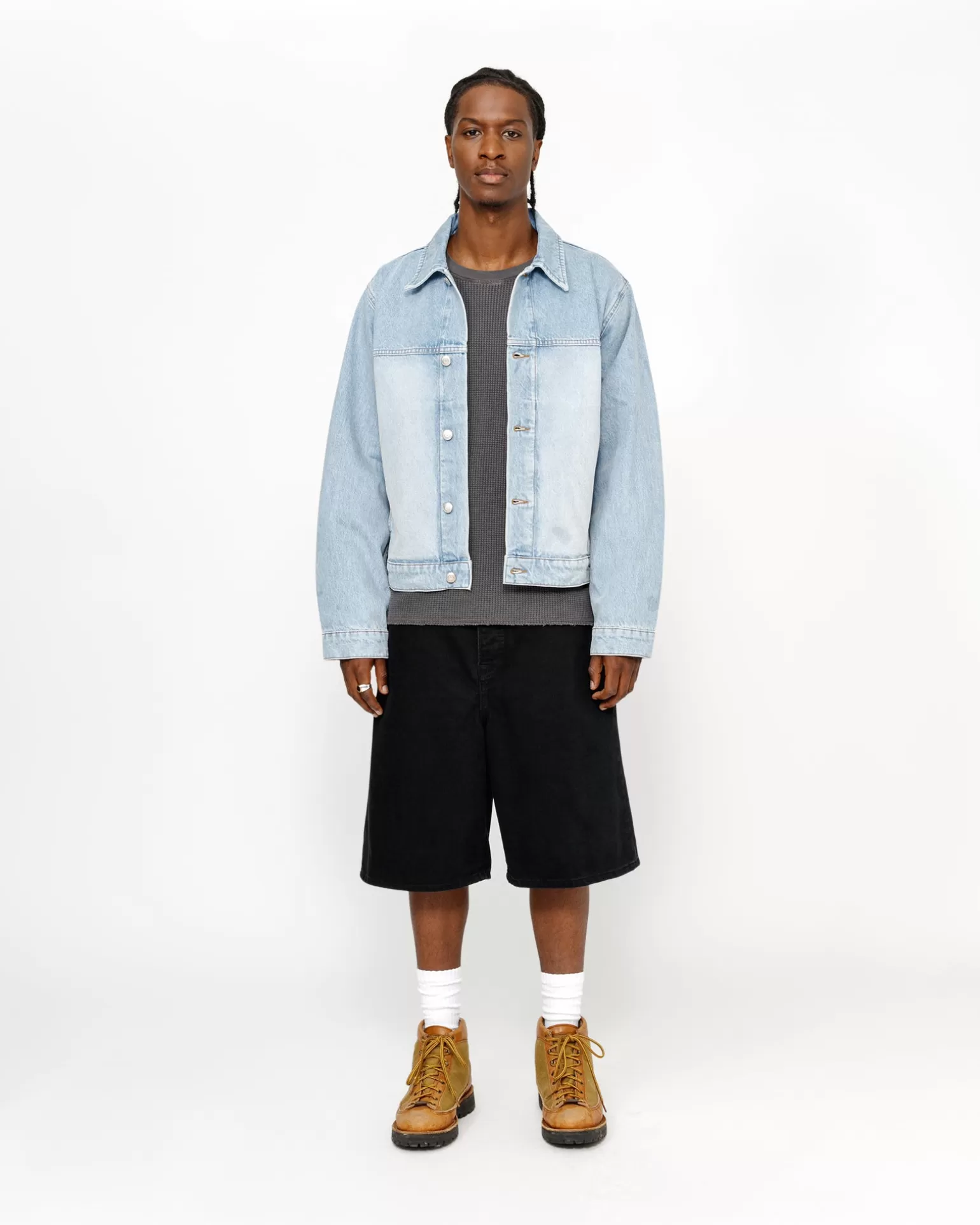 Hot Stüssy BIG OL' SHORT DENIM Black