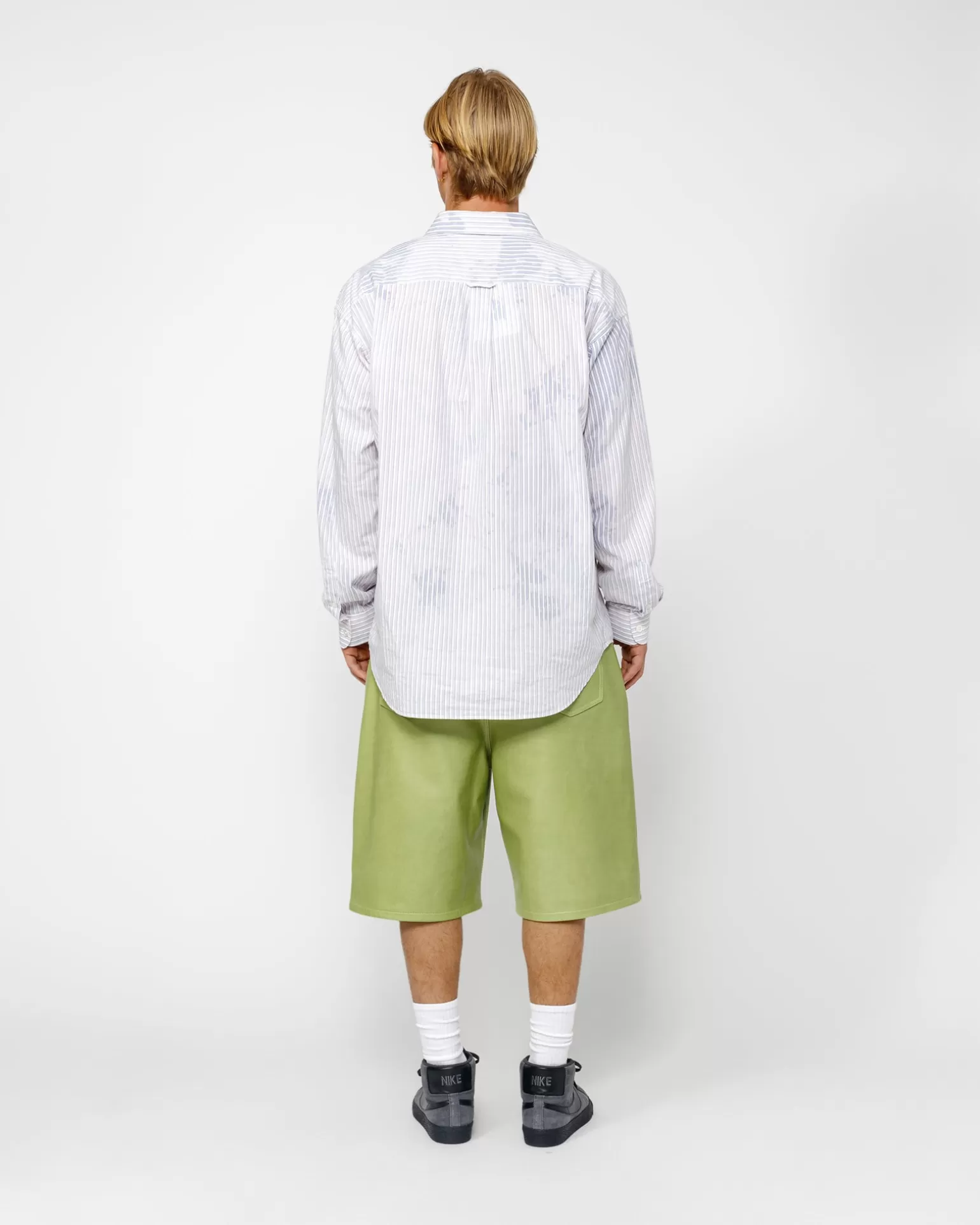 Outlet Stüssy BIG OL' SHORT LEATHER Lime