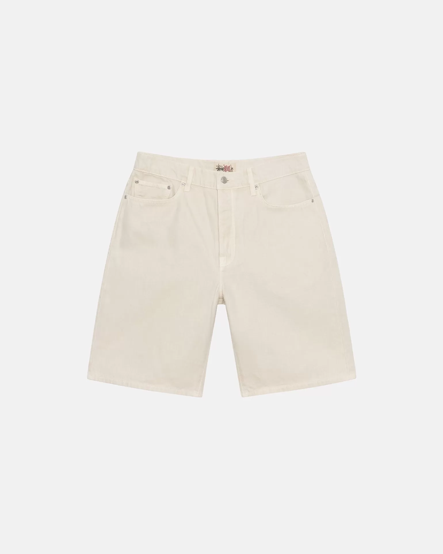Outlet Stüssy BIG OL' SHORT WASHED CANVAS Vintage Natural