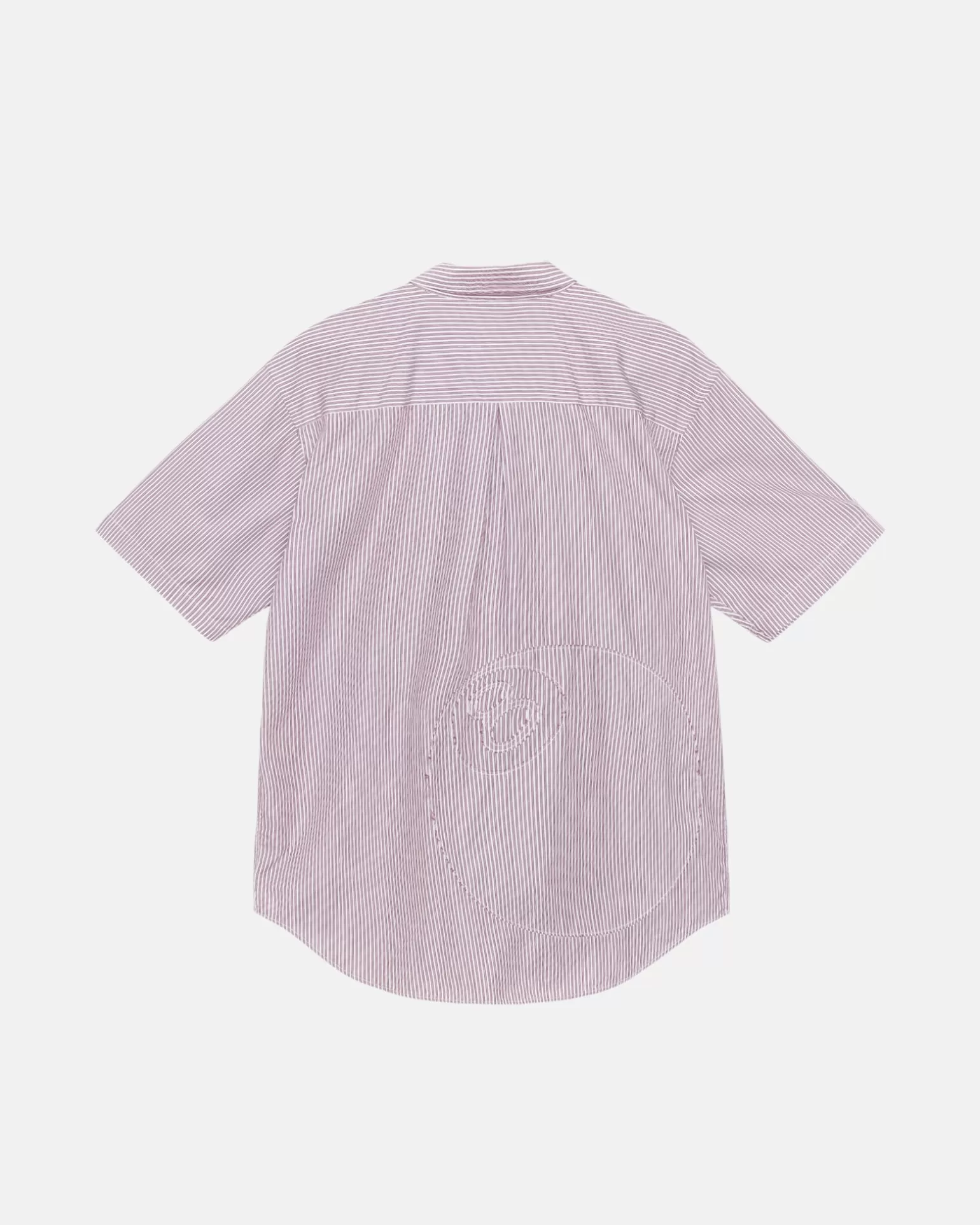 Cheap Stüssy BOXY SS SHIRT 8 BALL STRIPE Burgundy