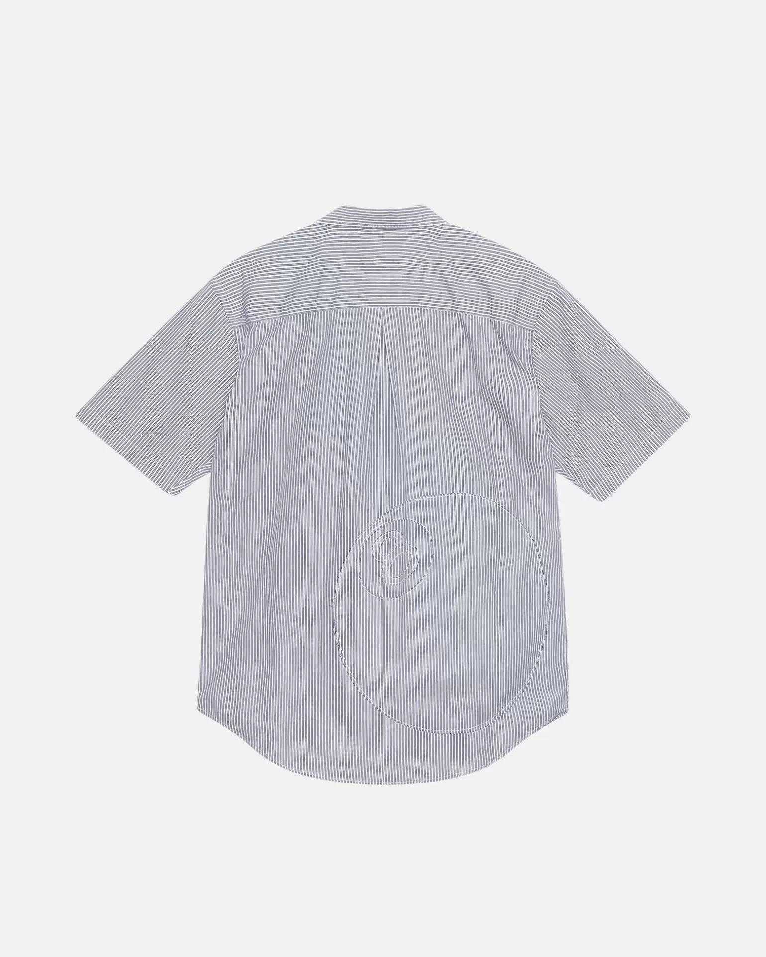 Shop Stüssy BOXY SS SHIRT 8 BALL STRIPE Navy