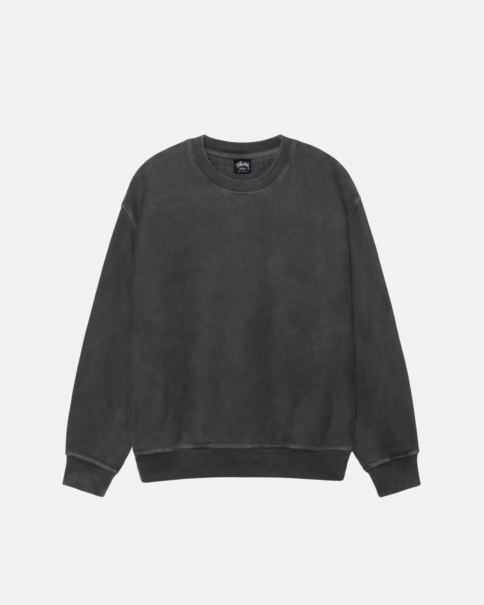 Cheap Stüssy BUANA CREW PIGMENT DYED Black