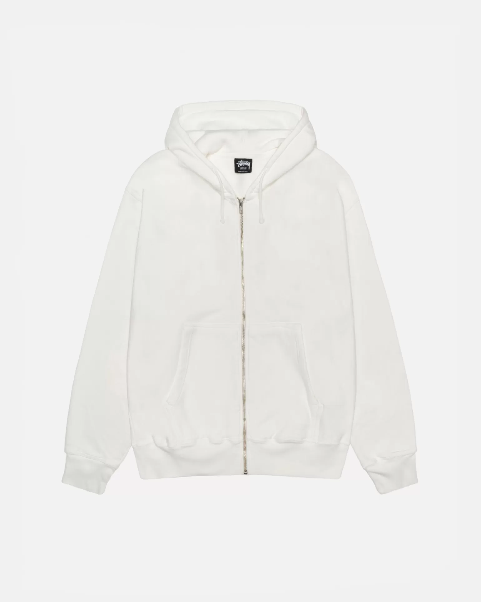 Hot Stüssy BUANA ZIP HOODIE PIGMENT DYED Natural