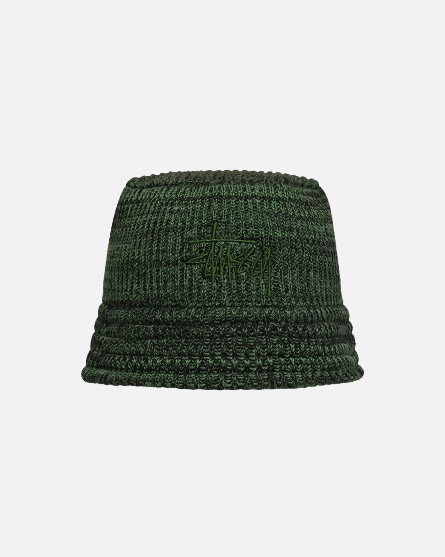 Best Stüssy BUCKET HAT MARL KNIT Green
