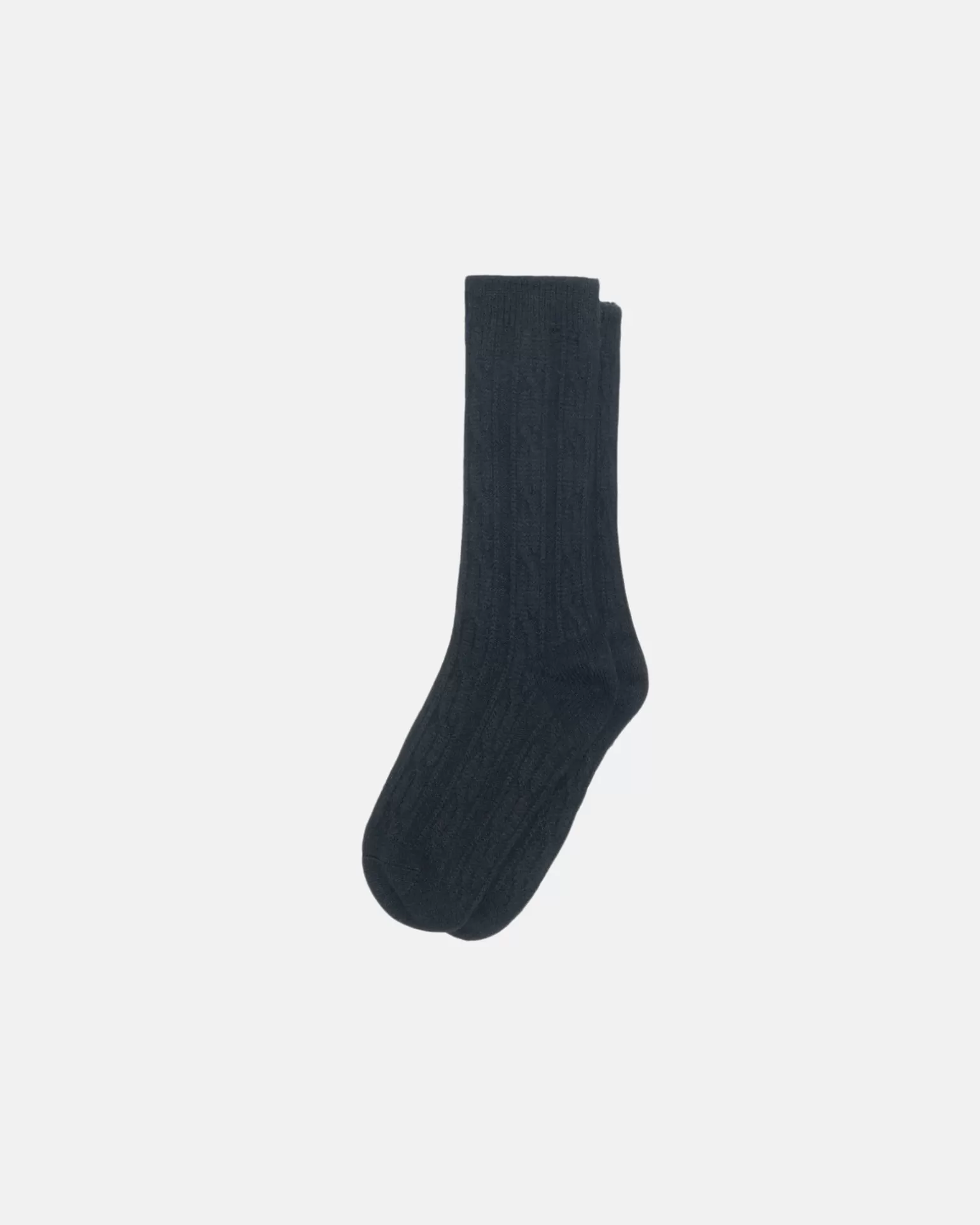 Hot Stüssy CABLE KNIT S DRESS SOCKS Black