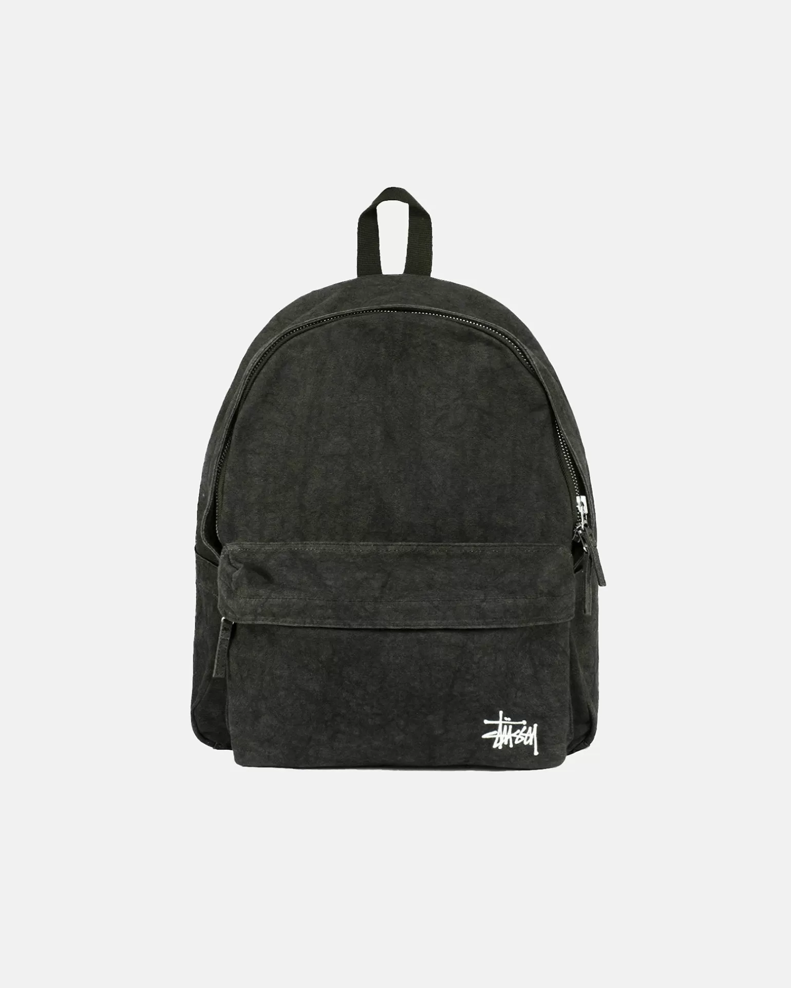 New Stüssy CANVAS BACKPACK Washed Black
