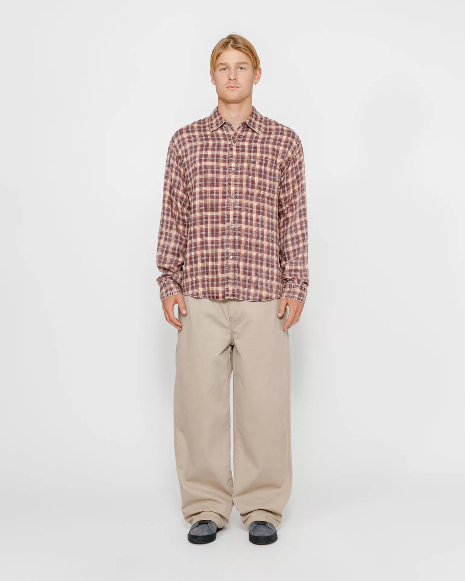 Online Stüssy CHINO WORK PANT Khaki