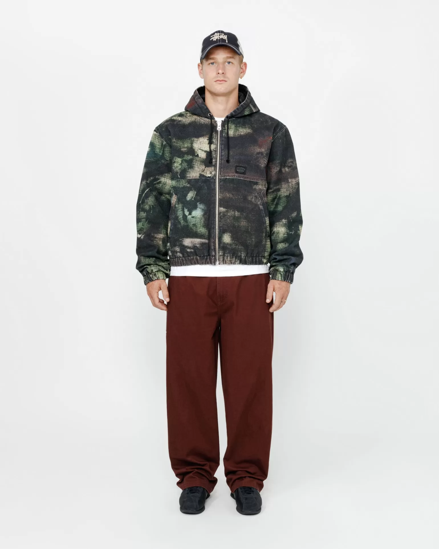 New Stüssy CHINO WORK PANT Brick