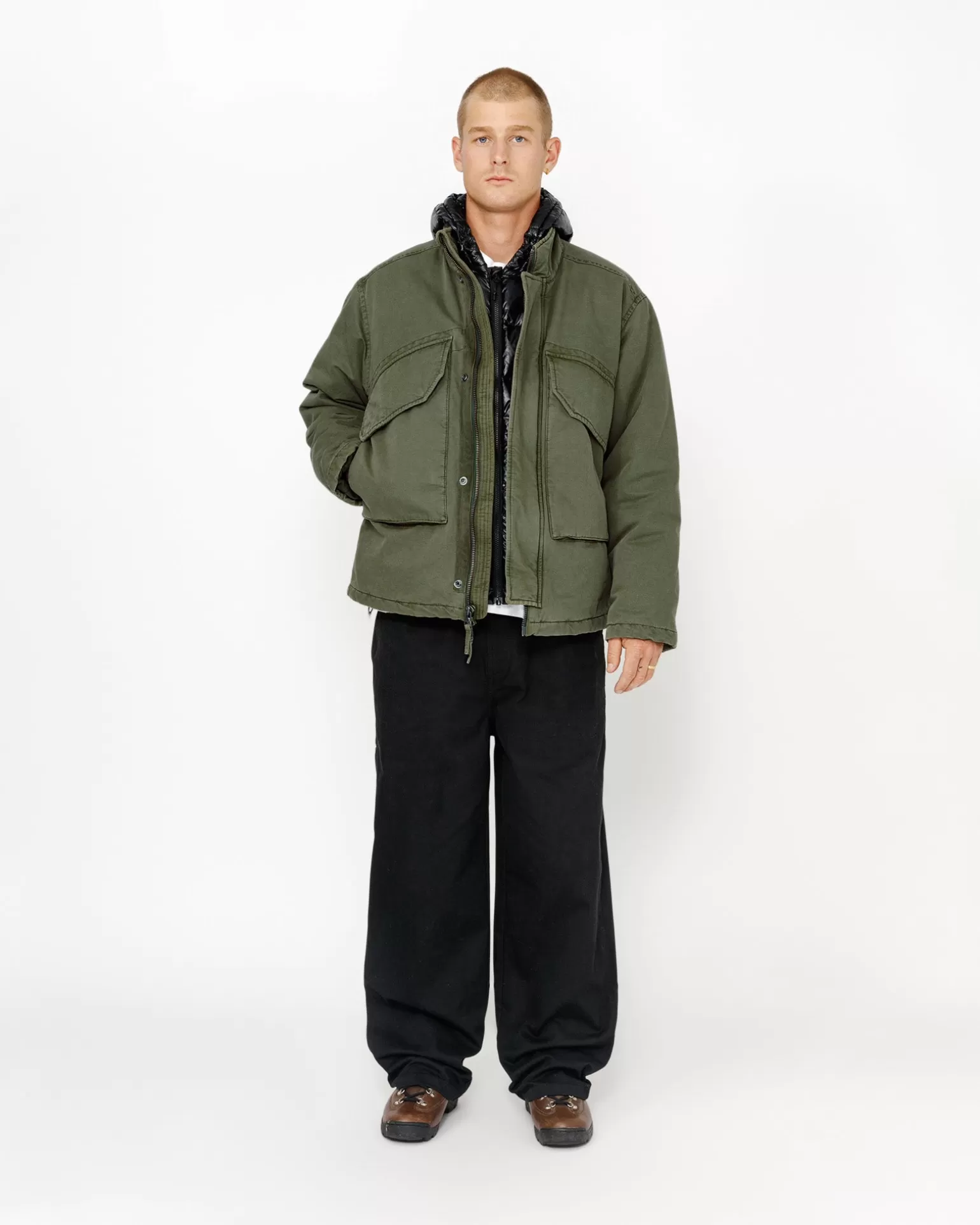 Discount Stüssy CHINO WORK PANT Black