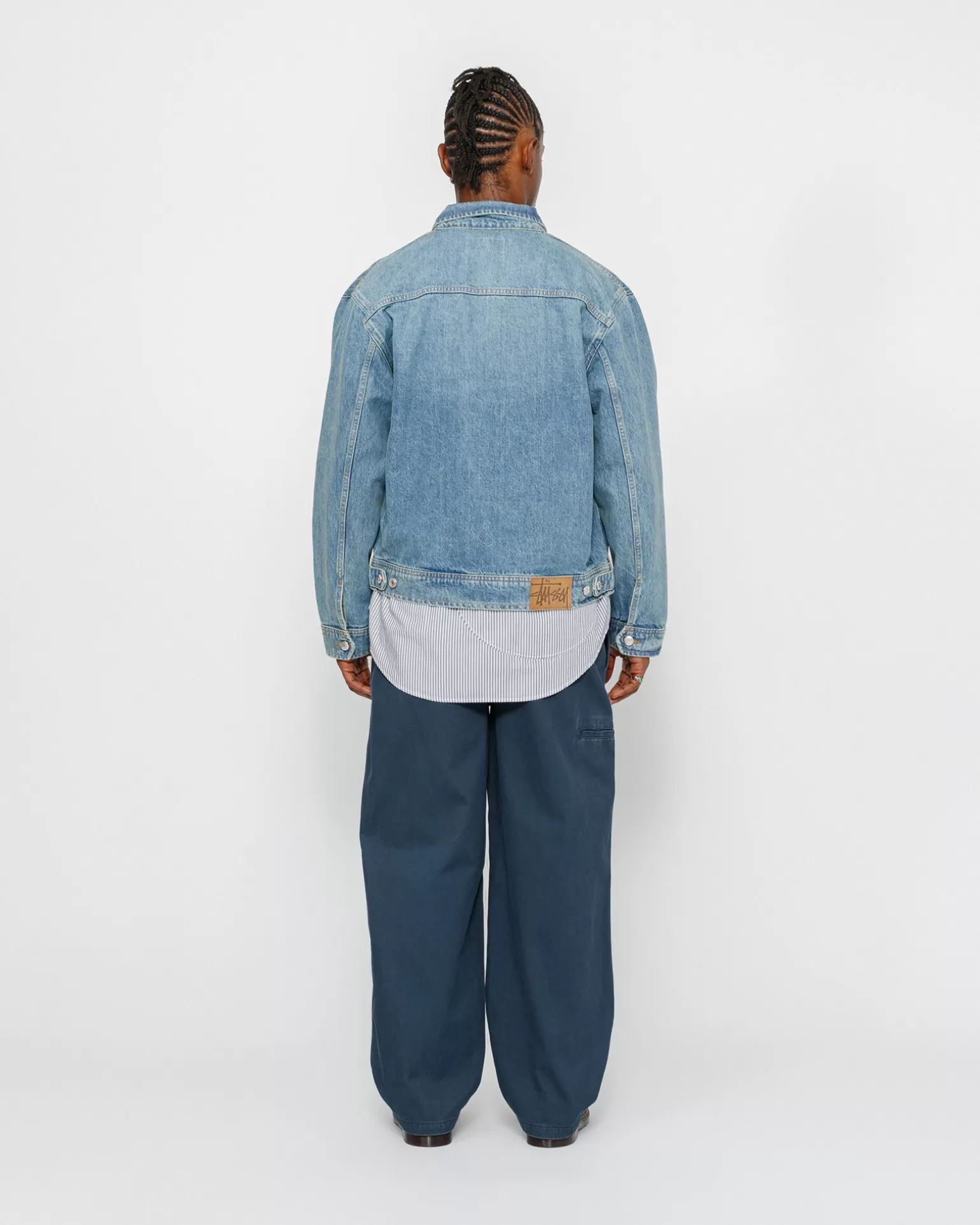 Discount Stüssy CHINO WORK PANT Navy