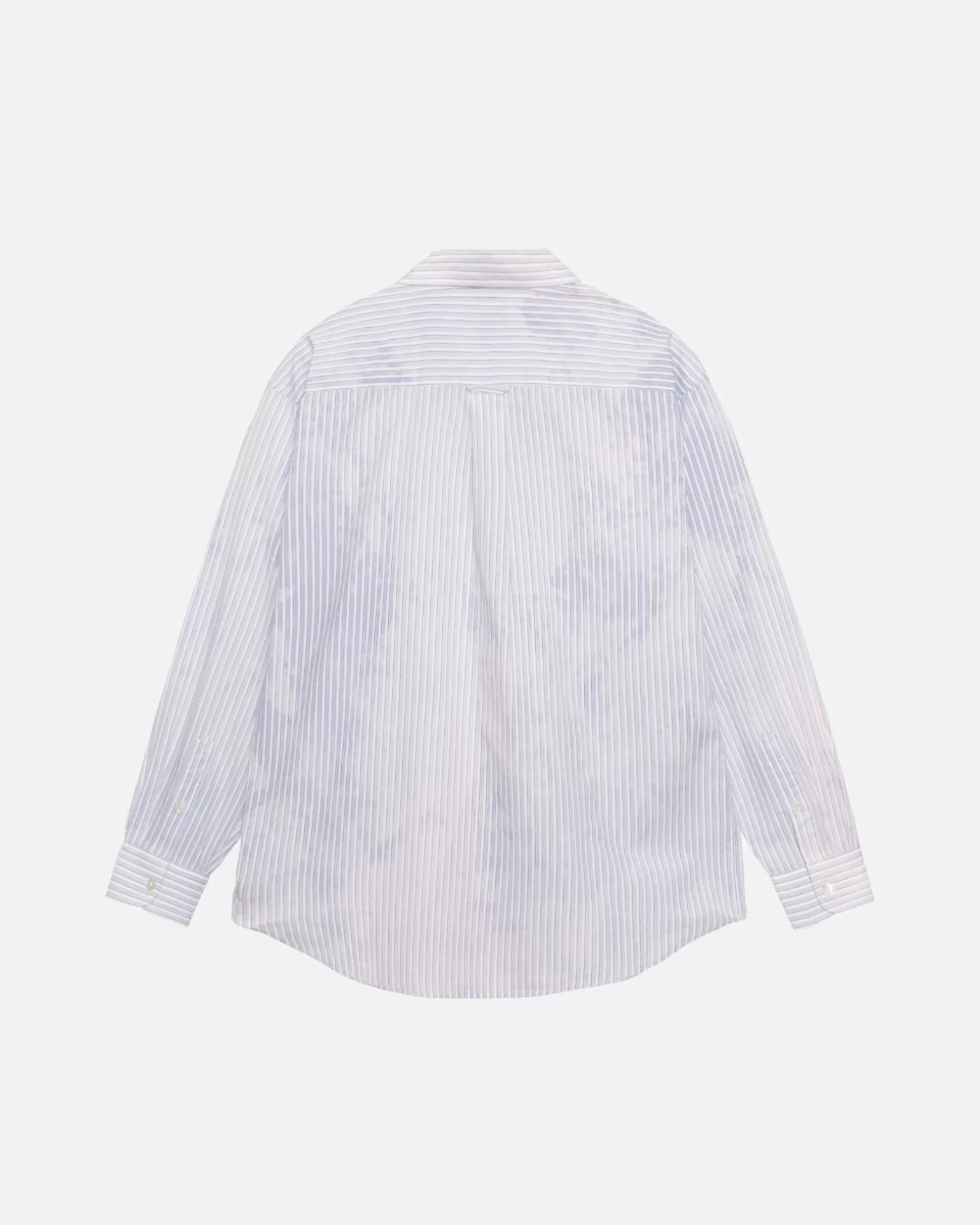 Store Stüssy CLASSIC LS SHIRT BLEACHED POPLIN Blue