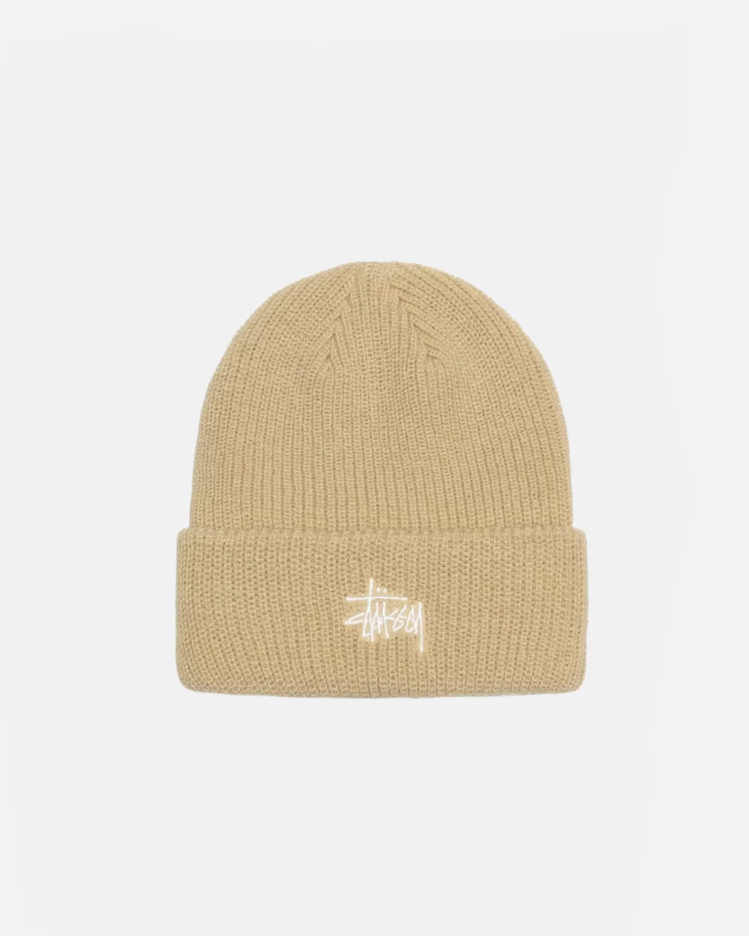 Fashion Stüssy CUFF BEANIE BASIC Beach Sand
