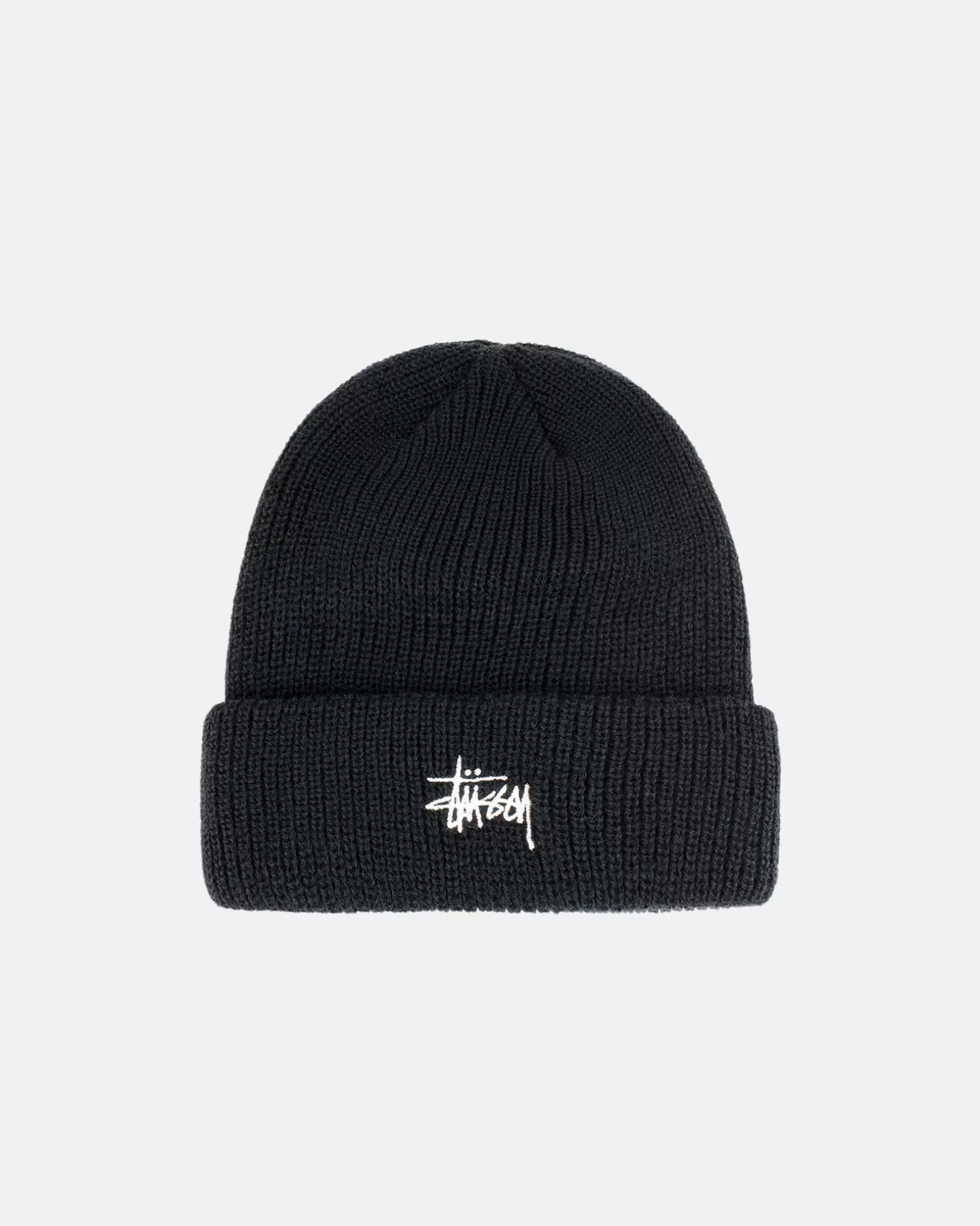 Store Stüssy CUFF BEANIE BASIC Black