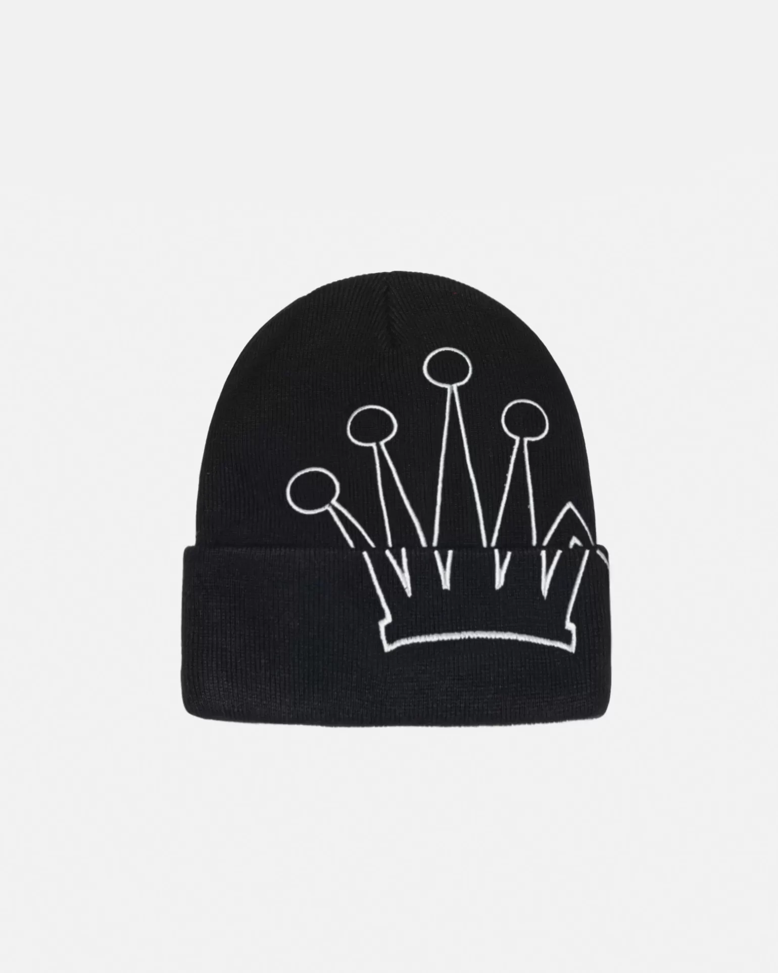 Flash Sale Stüssy CUFF BEANIE CROWN Black