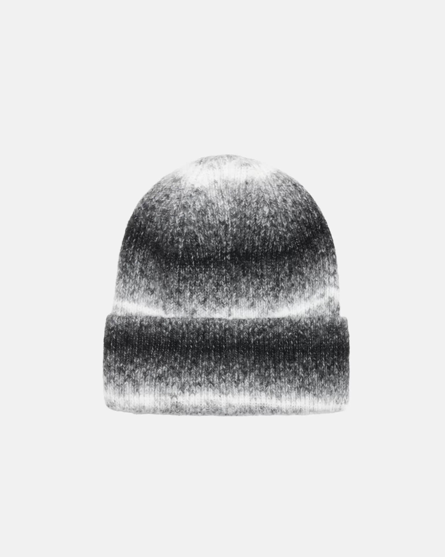 Hot Stüssy CUFF BEANIE KNIT STRIPE Black