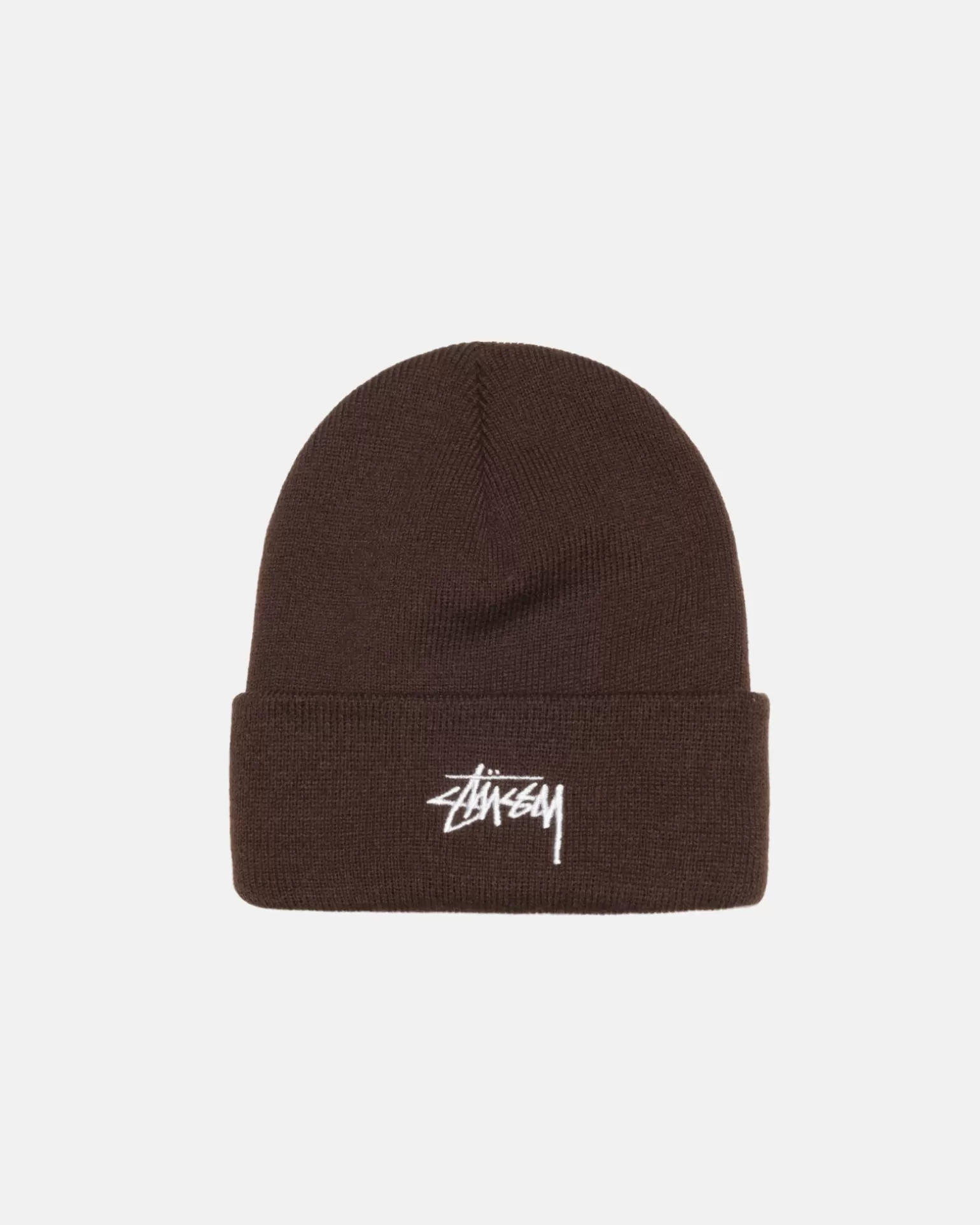 Discount Stüssy CUFF BEANIE STOCK Coffee