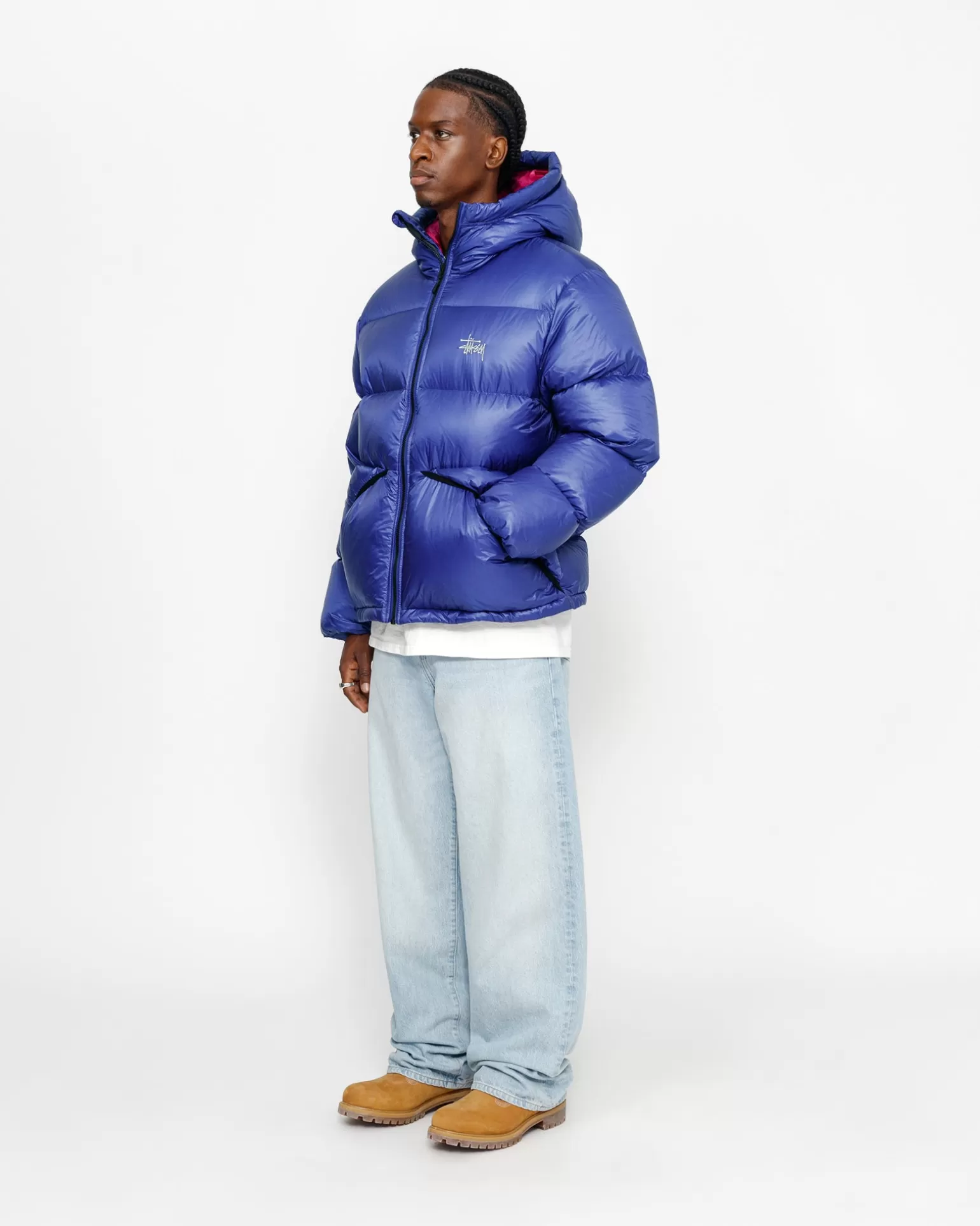 Best Stüssy DOWN PARKA MICRO RIPSTOP Blue