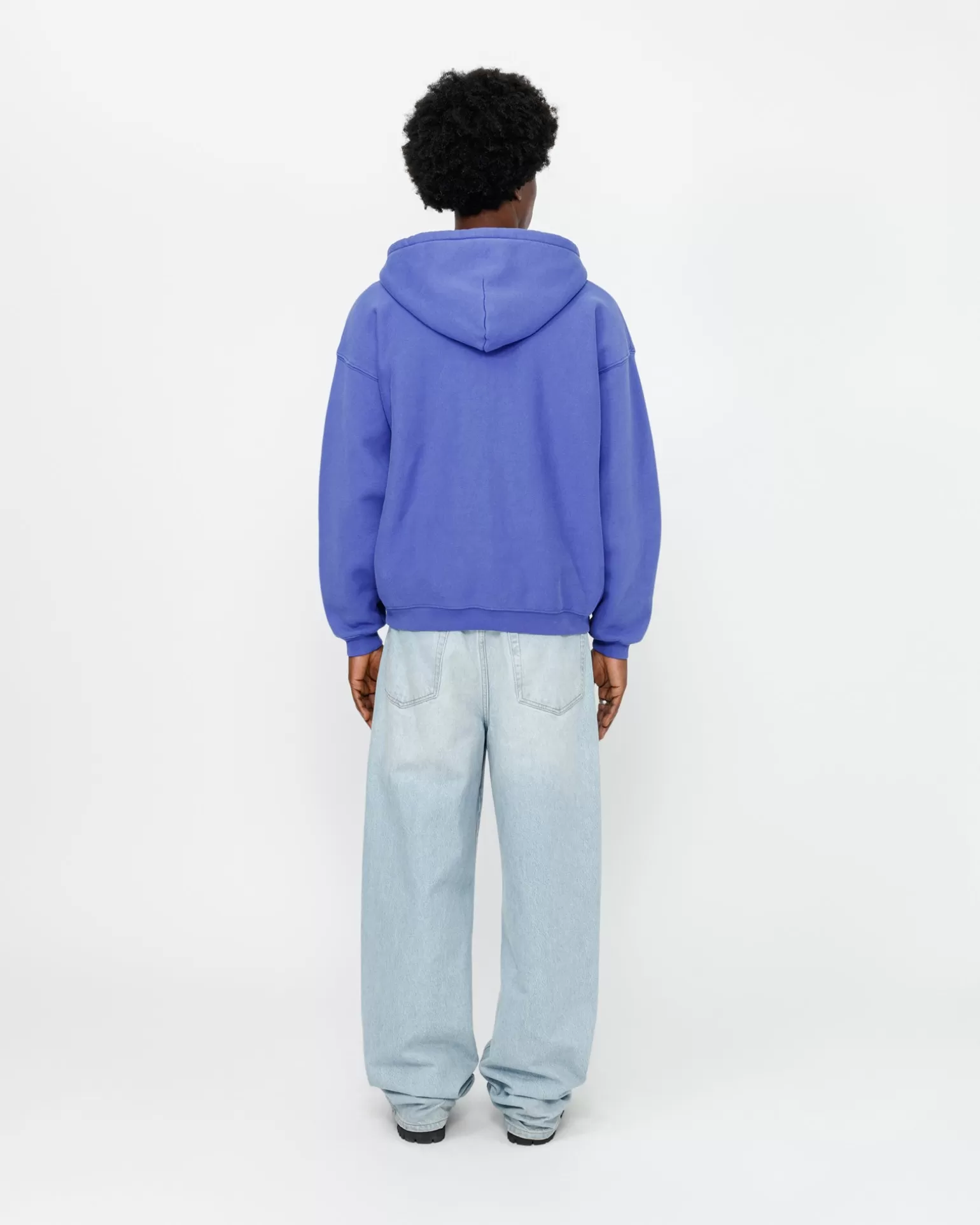 Flash Sale Stüssy FADED GRAPHIC ZIP HOODIE Purple