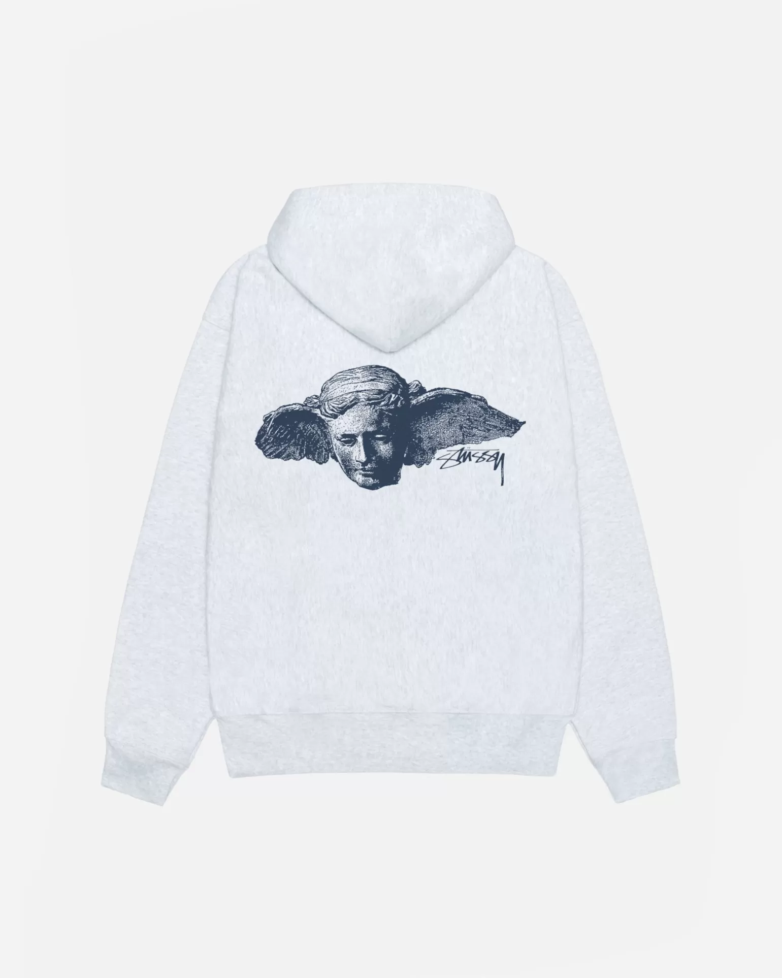 Shop Stüssy HYPNOS ZIP HOODIE Ash Heather
