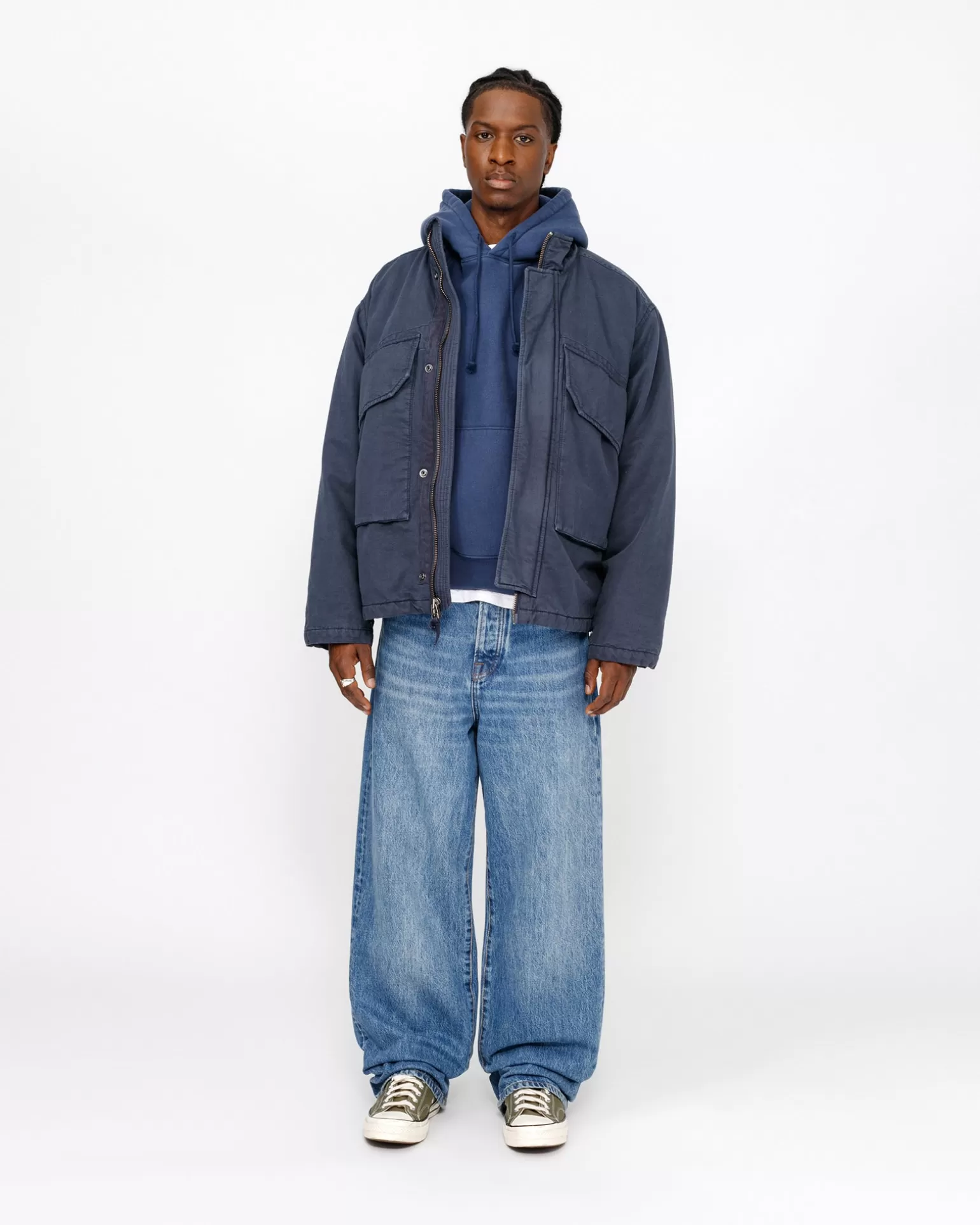 Cheap Stüssy INSULATED FIELD JACKET Navy