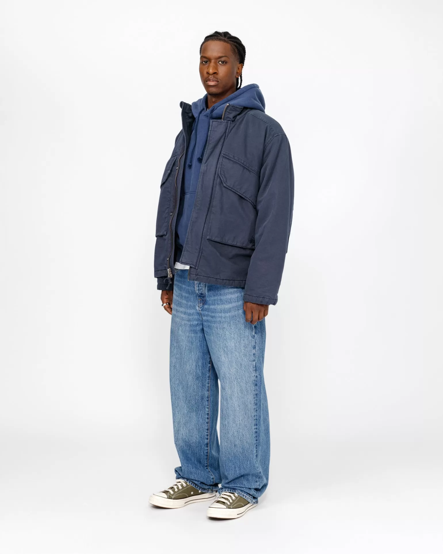 Cheap Stüssy INSULATED FIELD JACKET Navy