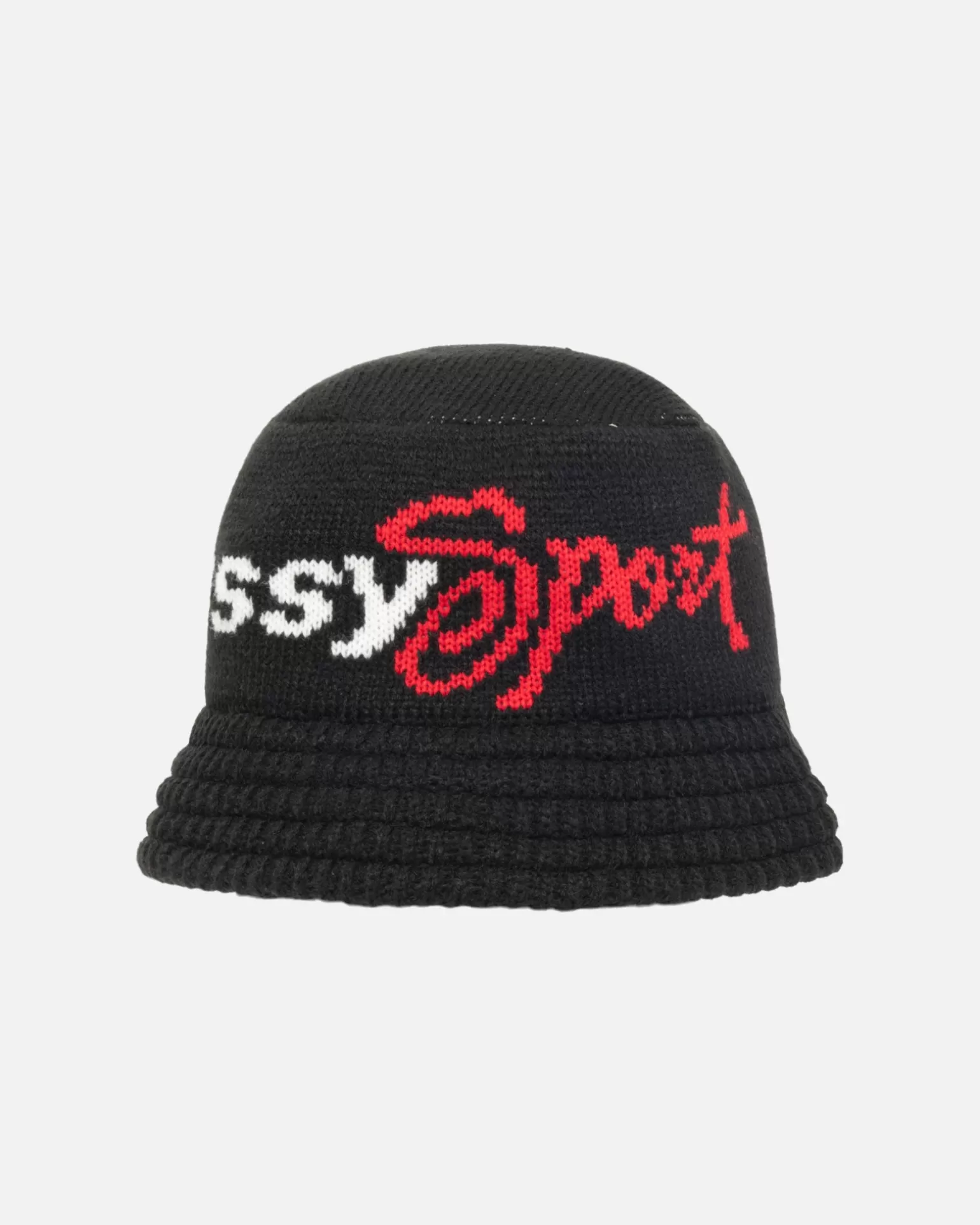 Sale Stüssy KNIT BUCKET HAT STUSSY SPORT Black