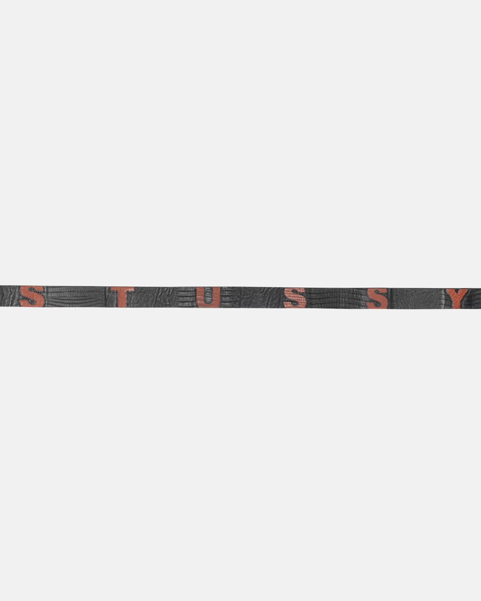Clearance Stüssy LIZARD TEXTURE UNDERLAY BELT Black
