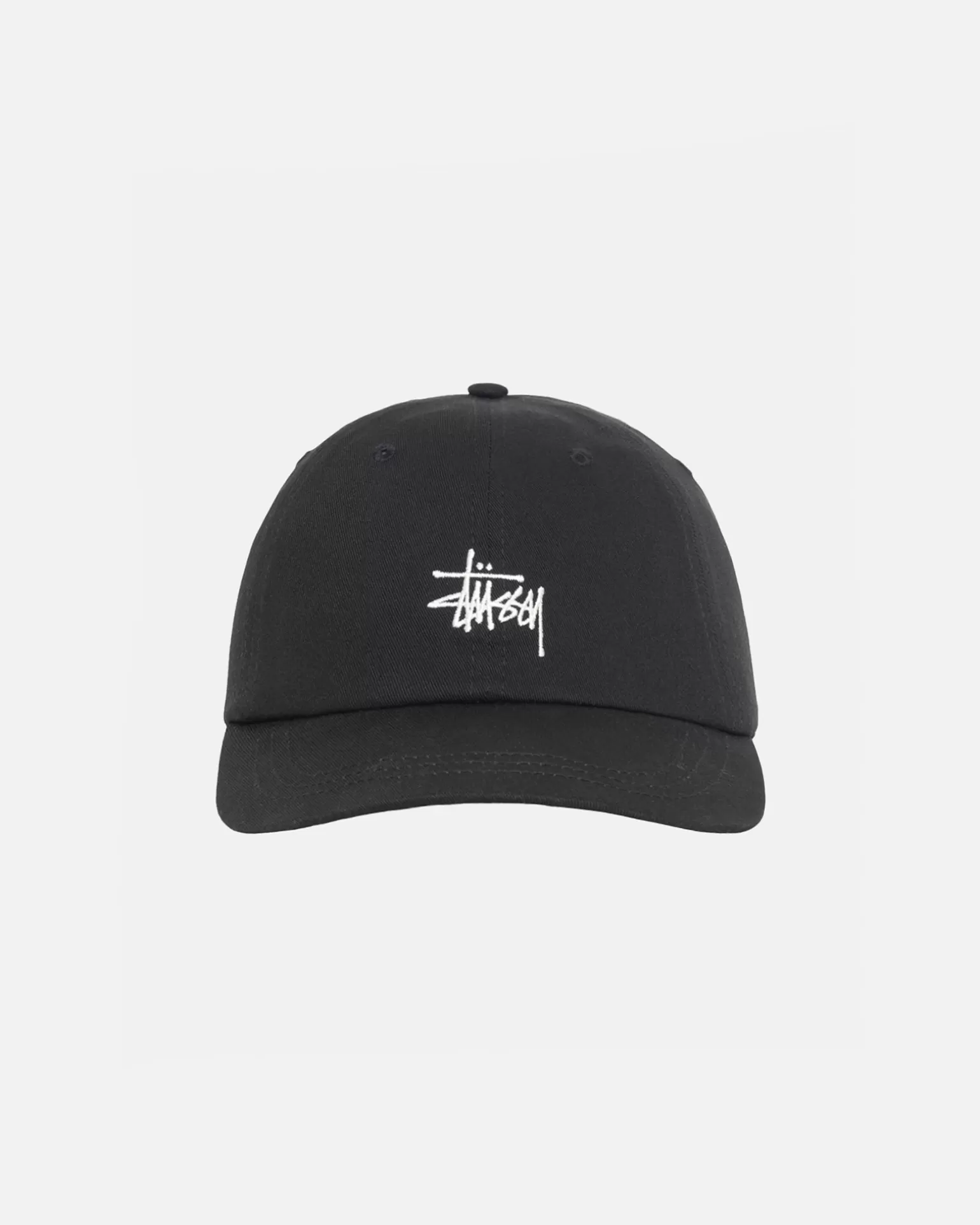 Fashion Stüssy LOW PROFILE BASIC STRAPBACK Black