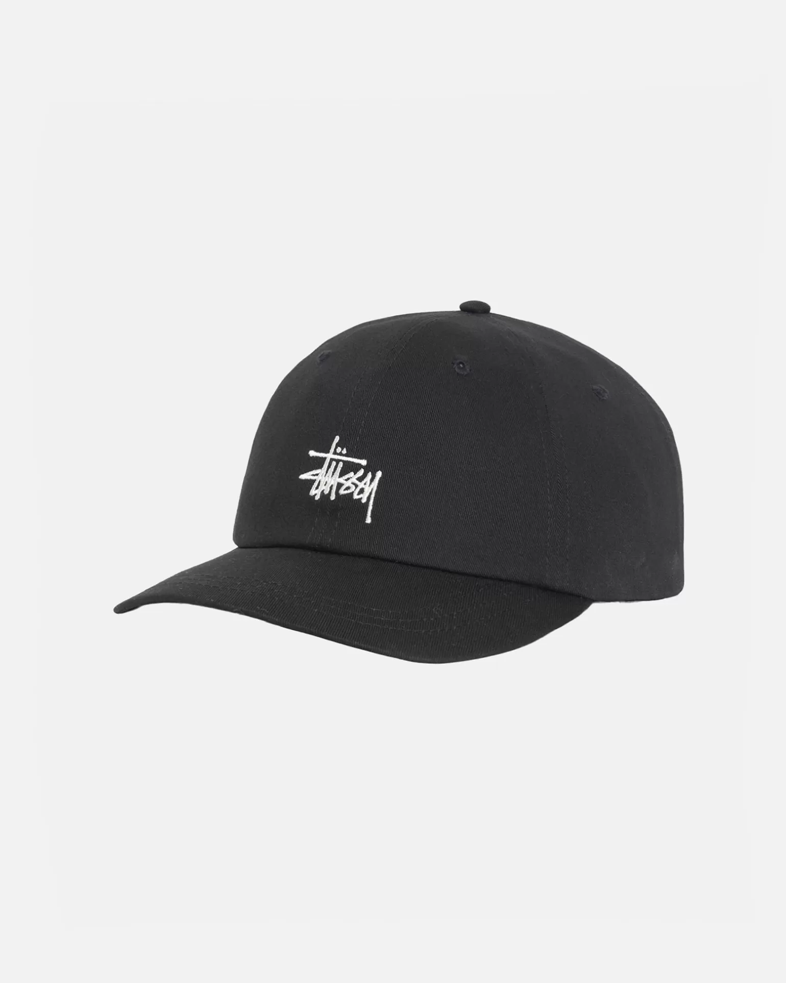 Fashion Stüssy LOW PROFILE BASIC STRAPBACK Black