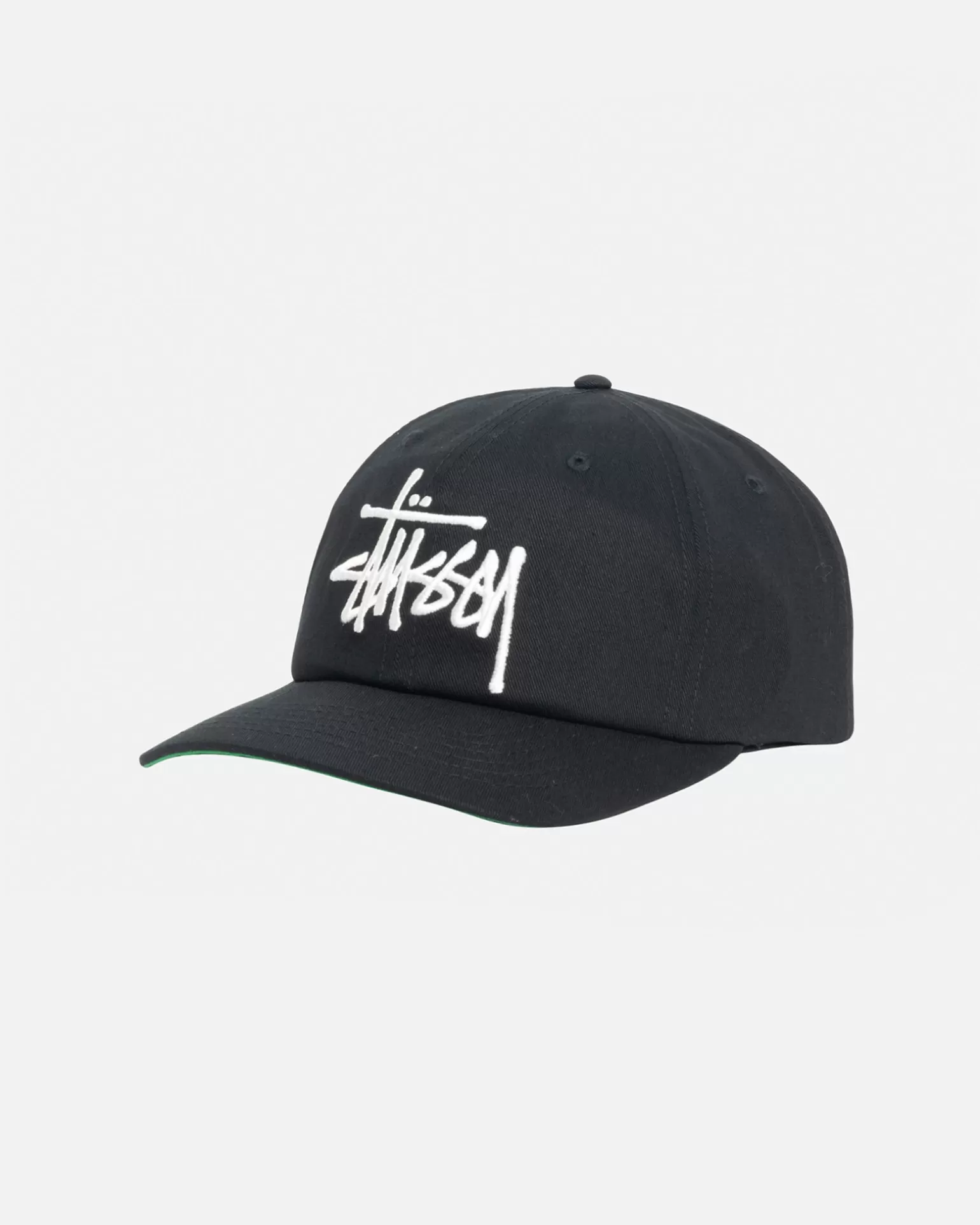 Store Stüssy LOW PROFILE BIG BASIC SNAPBACK Shadow Black